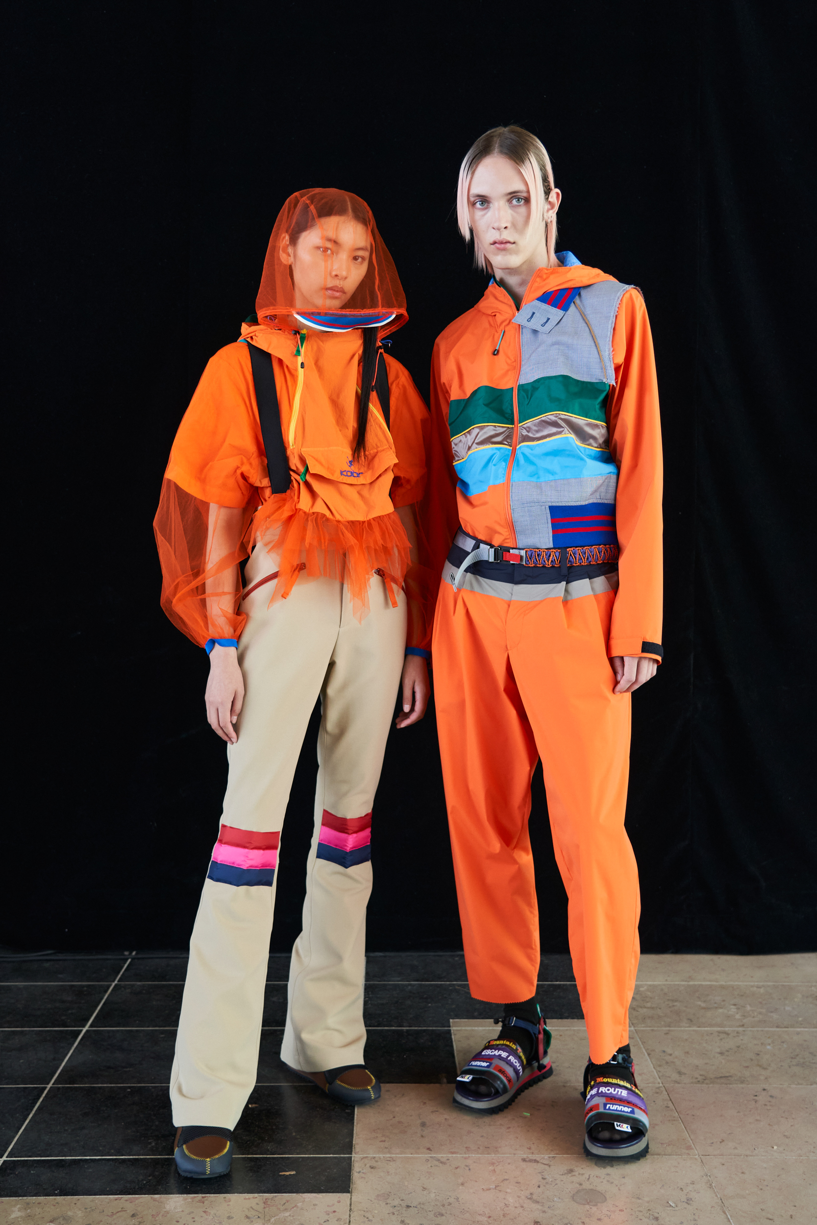 Kolor Spring 2024 Men’s Fashion Show Backstage