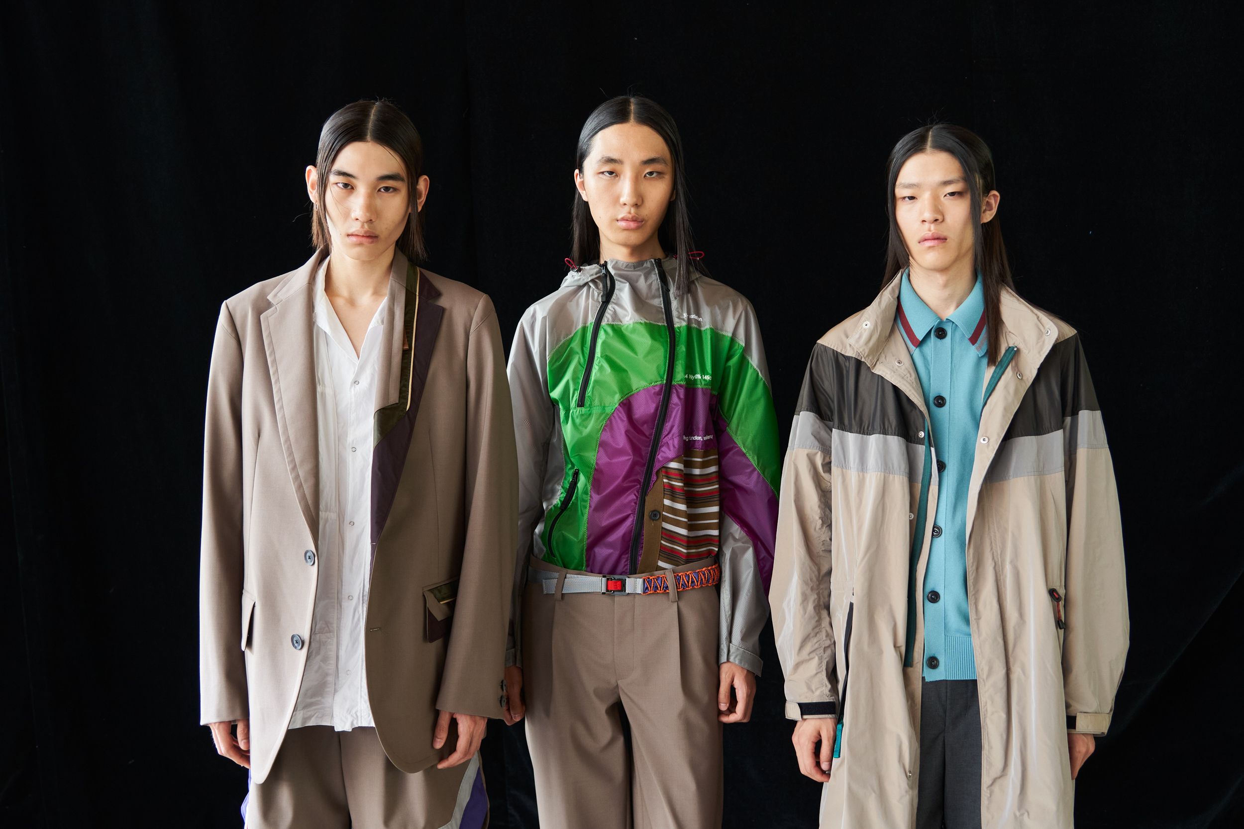 Kolor Spring 2024 Men’s Fashion Show Backstage