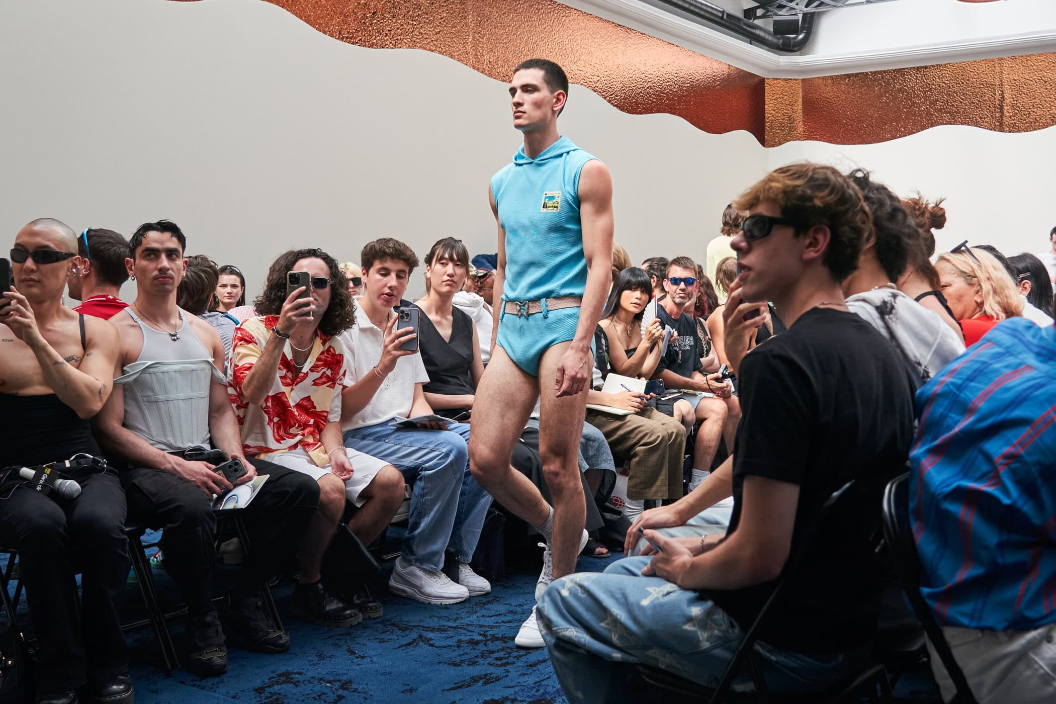 Lazoschmidl Spring 2024 Men’s Fashion Show Atmosphere