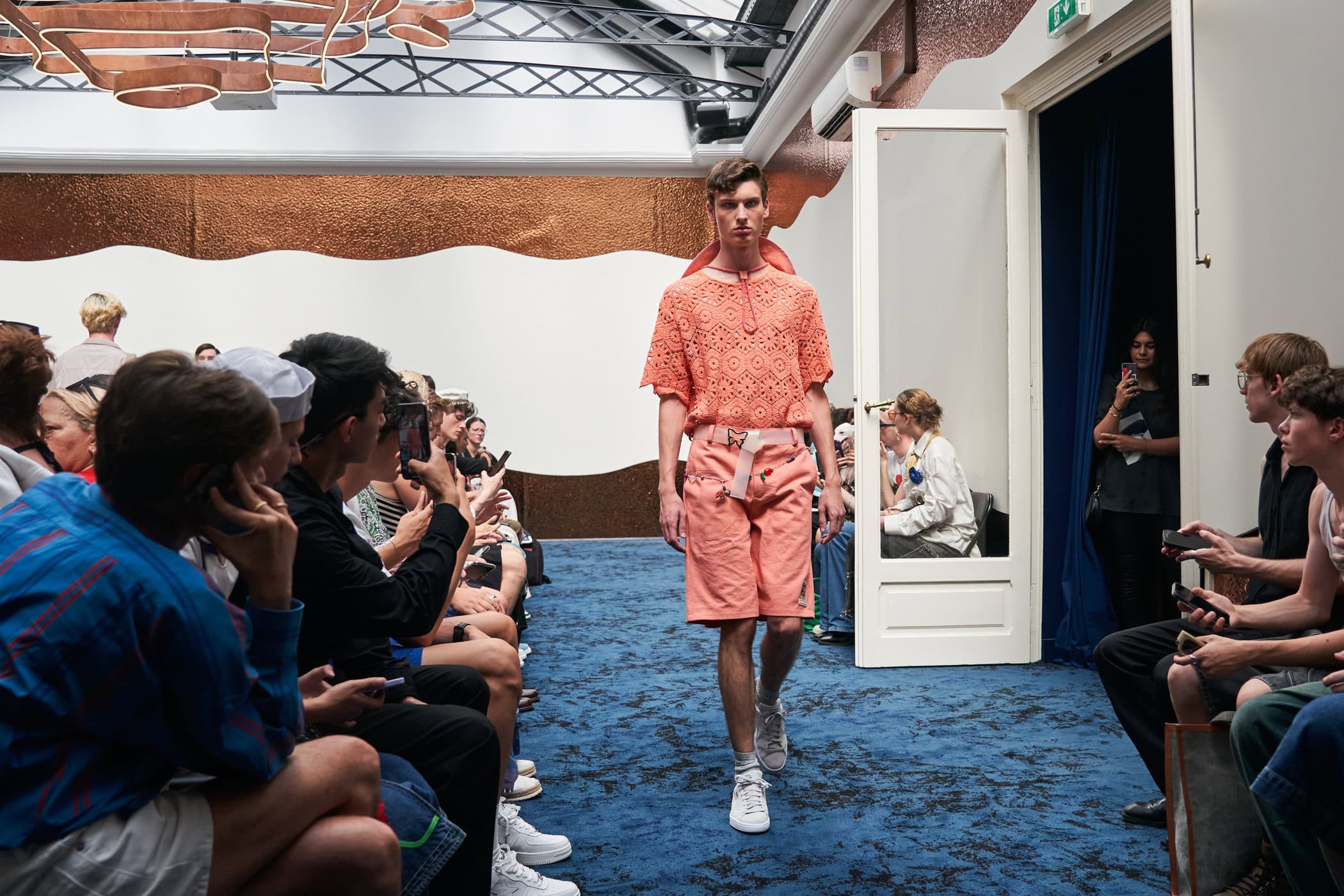 Lazoschmidl Spring 2024 Men’s Fashion Show Atmosphere