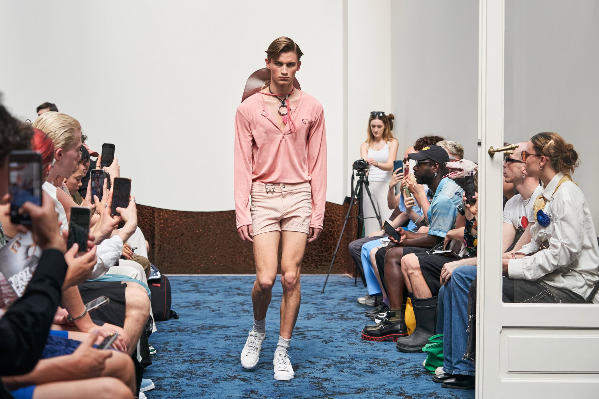 Lazoschmidl Spring 2024 Men’s Fashion Show Atmosphere