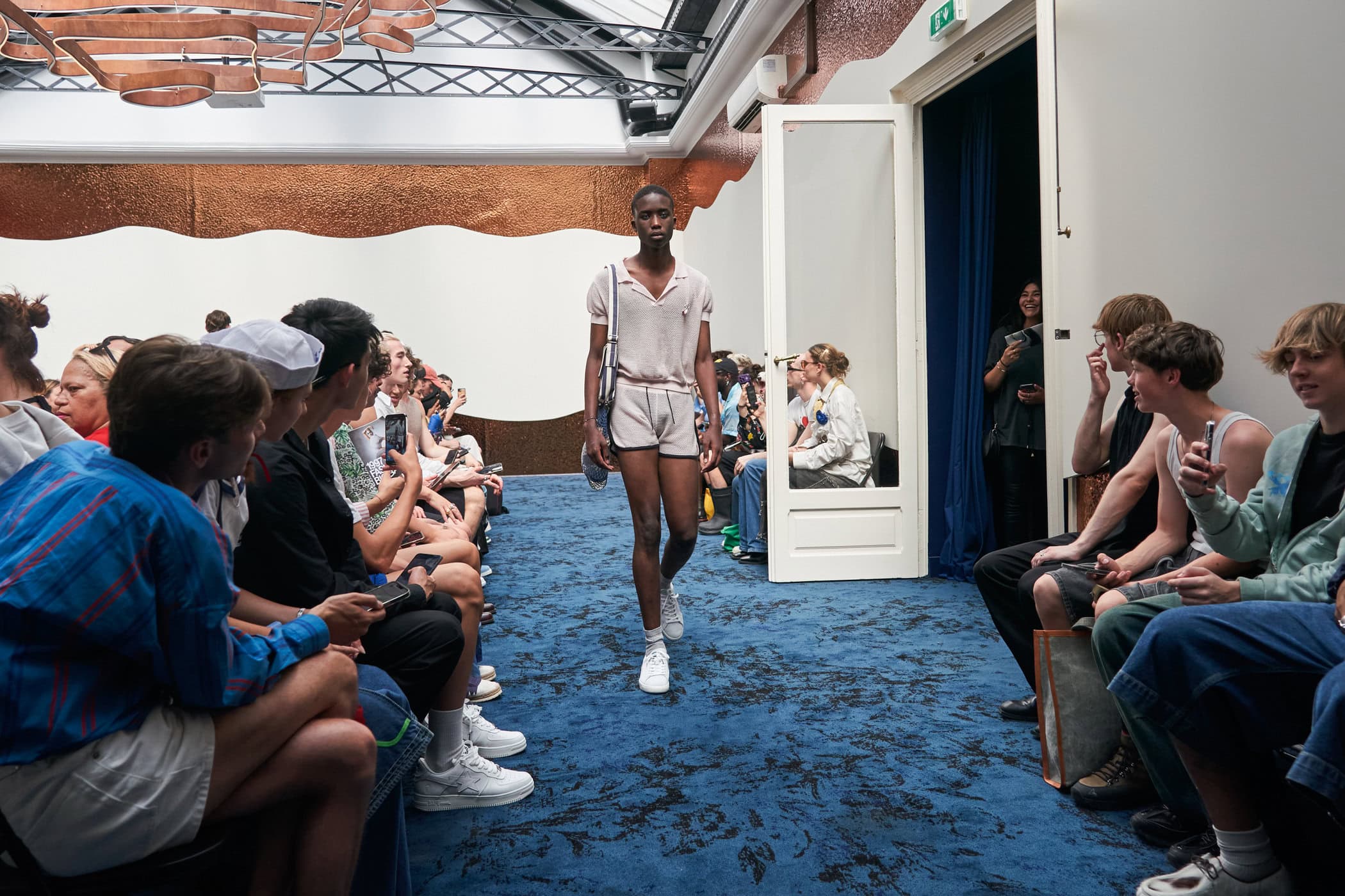 Lazoschmidl Spring 2024 Men’s Fashion Show Atmosphere