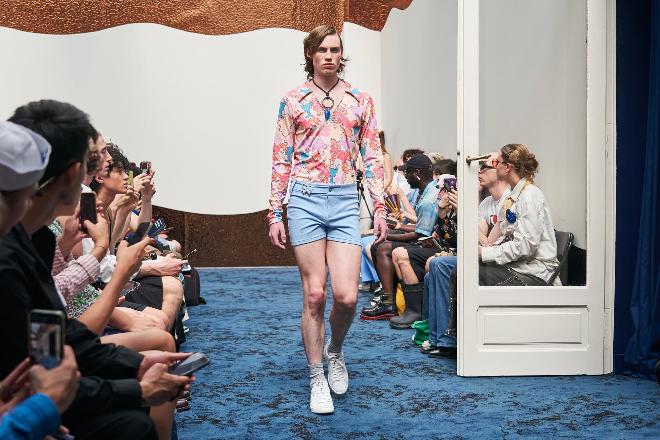 Lazoschmidl Spring 2024 Men’s Fashion Show Atmosphere