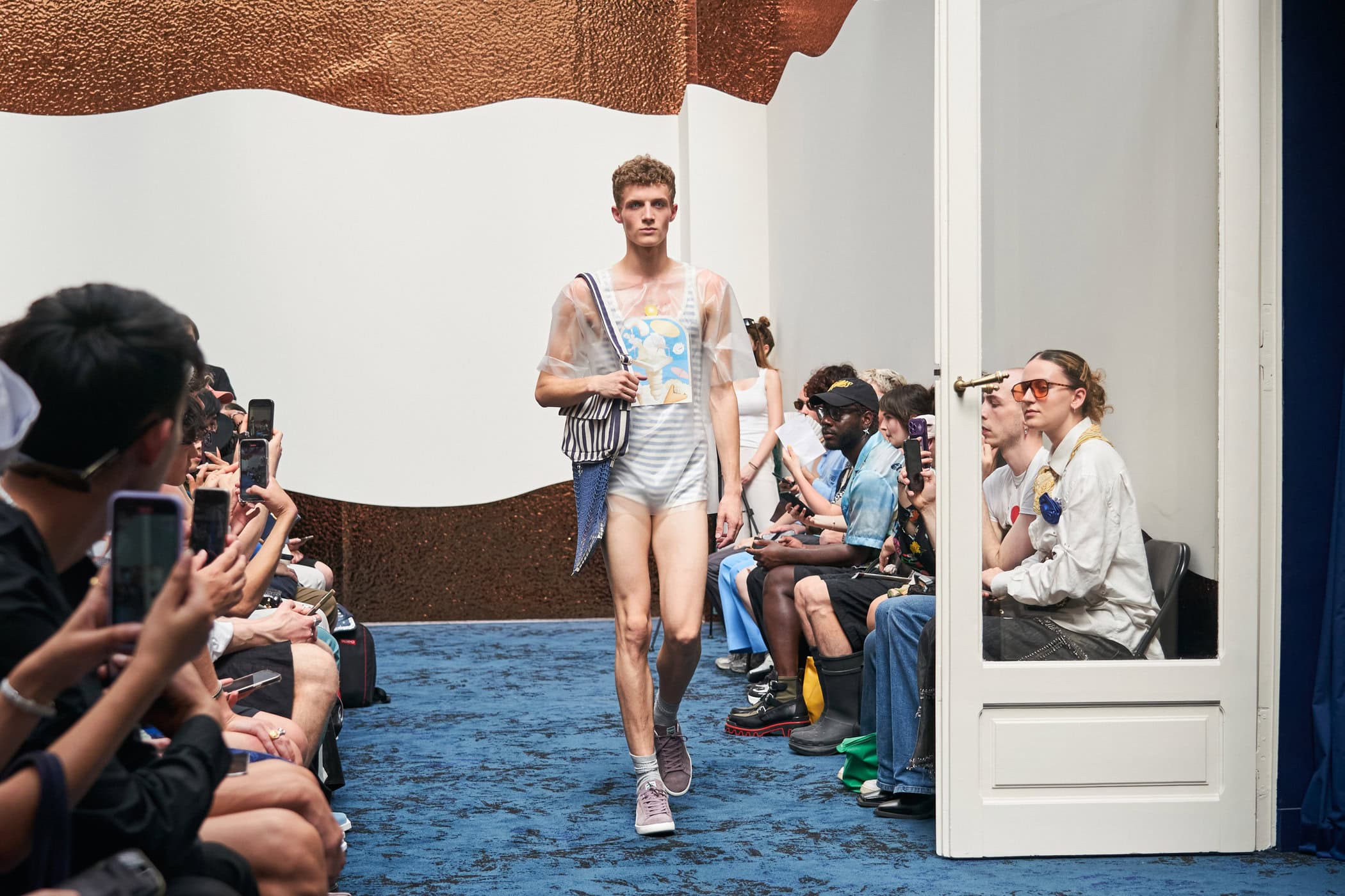 Lazoschmidl Spring 2024 Men’s Fashion Show Atmosphere