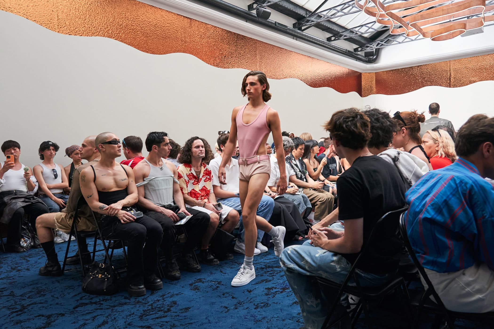 Lazoschmidl Spring 2024 Men’s Fashion Show Atmosphere
