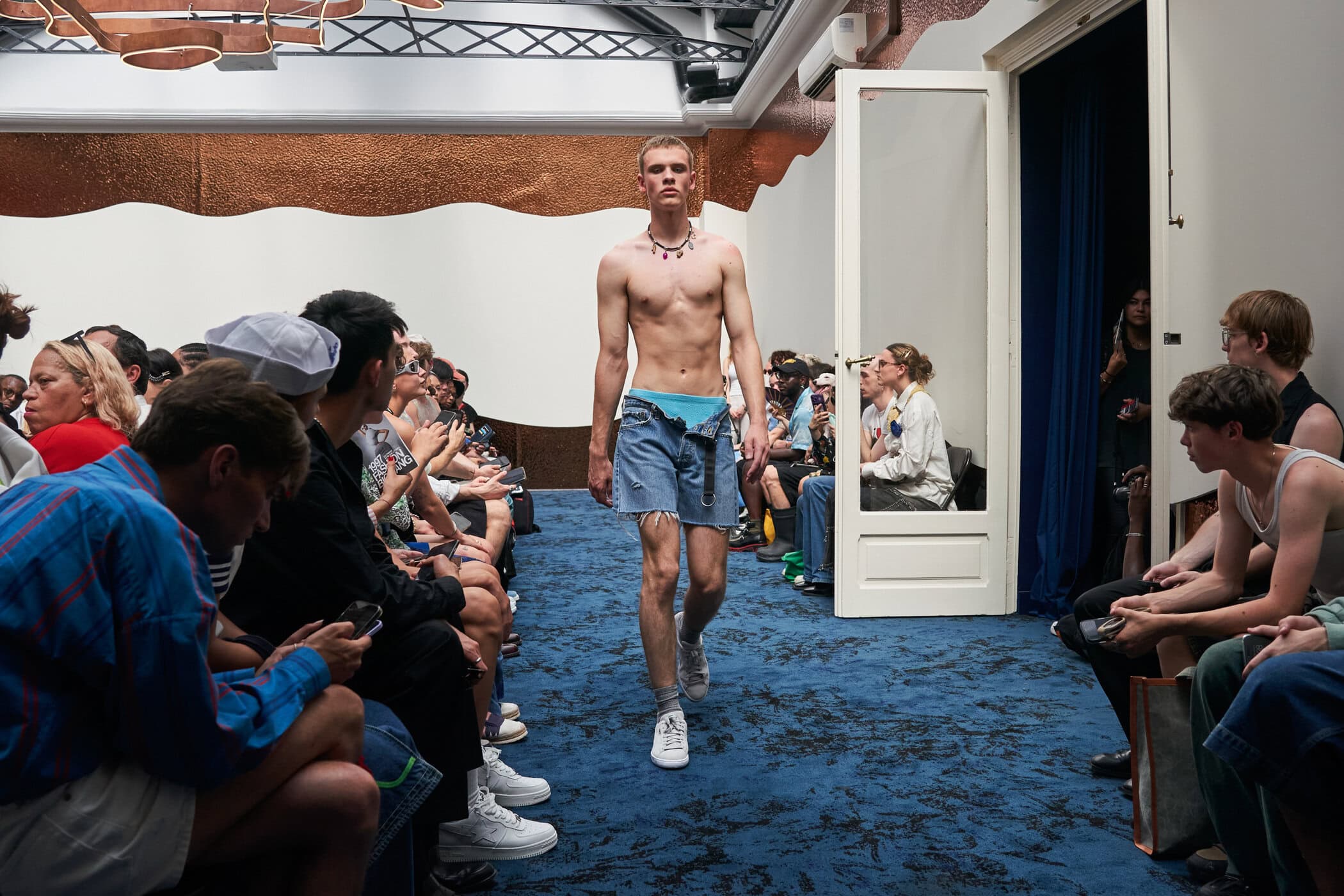 Lazoschmidl Spring 2024 Men’s Fashion Show Atmosphere