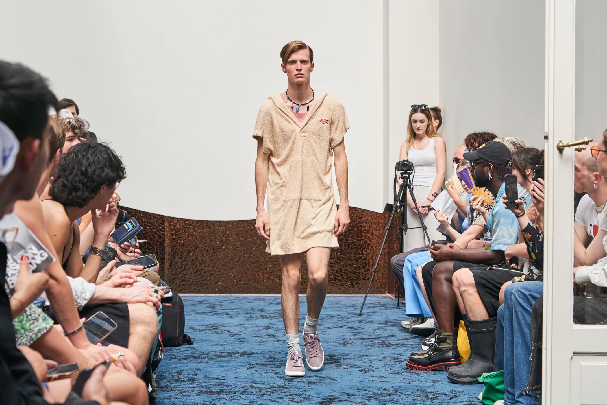 Lazoschmidl Spring 2024 Men’s Fashion Show Atmosphere