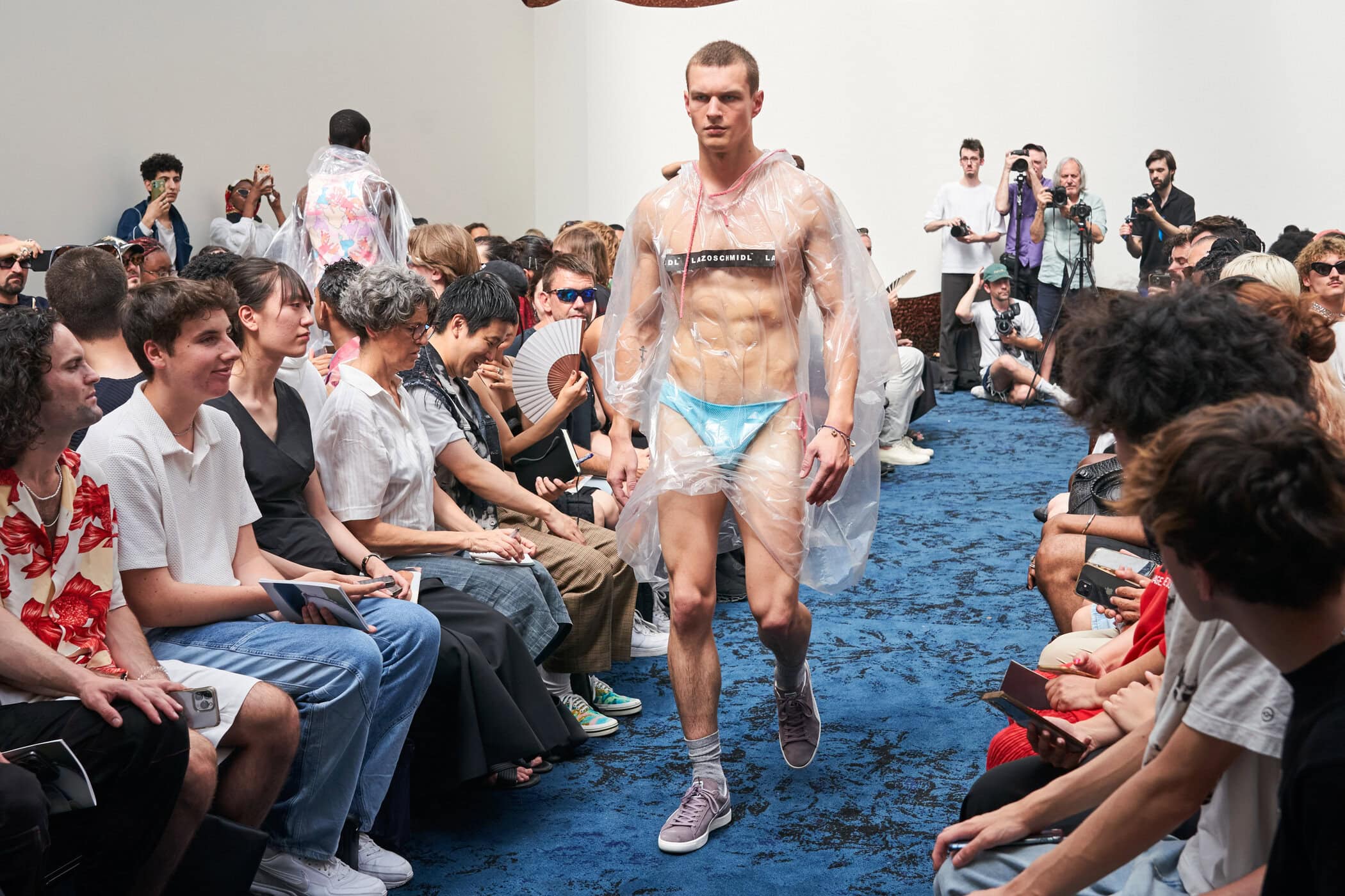 Lazoschmidl Spring 2024 Men’s Fashion Show Atmosphere