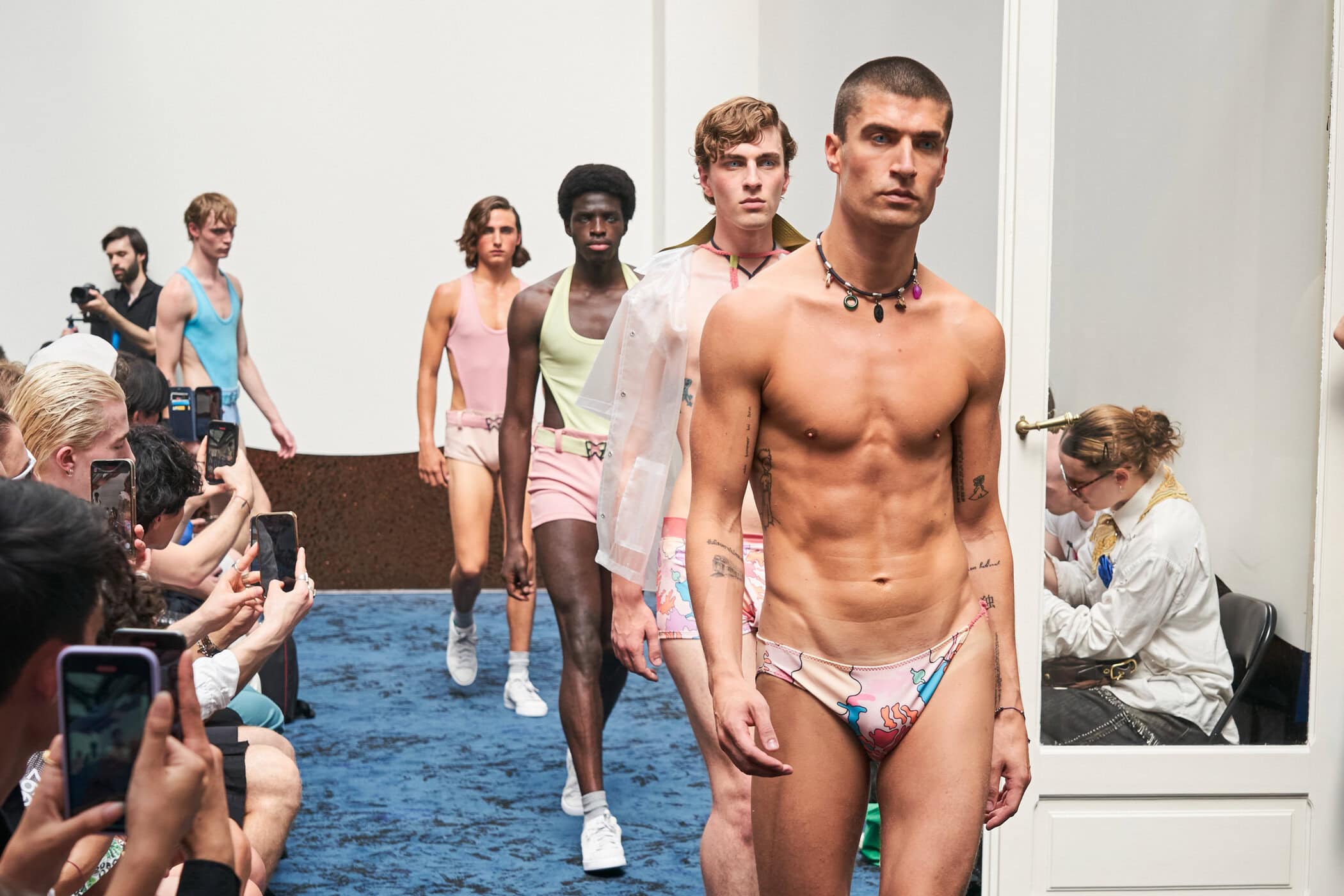 Lazoschmidl Spring 2024 Men’s Fashion Show Atmosphere