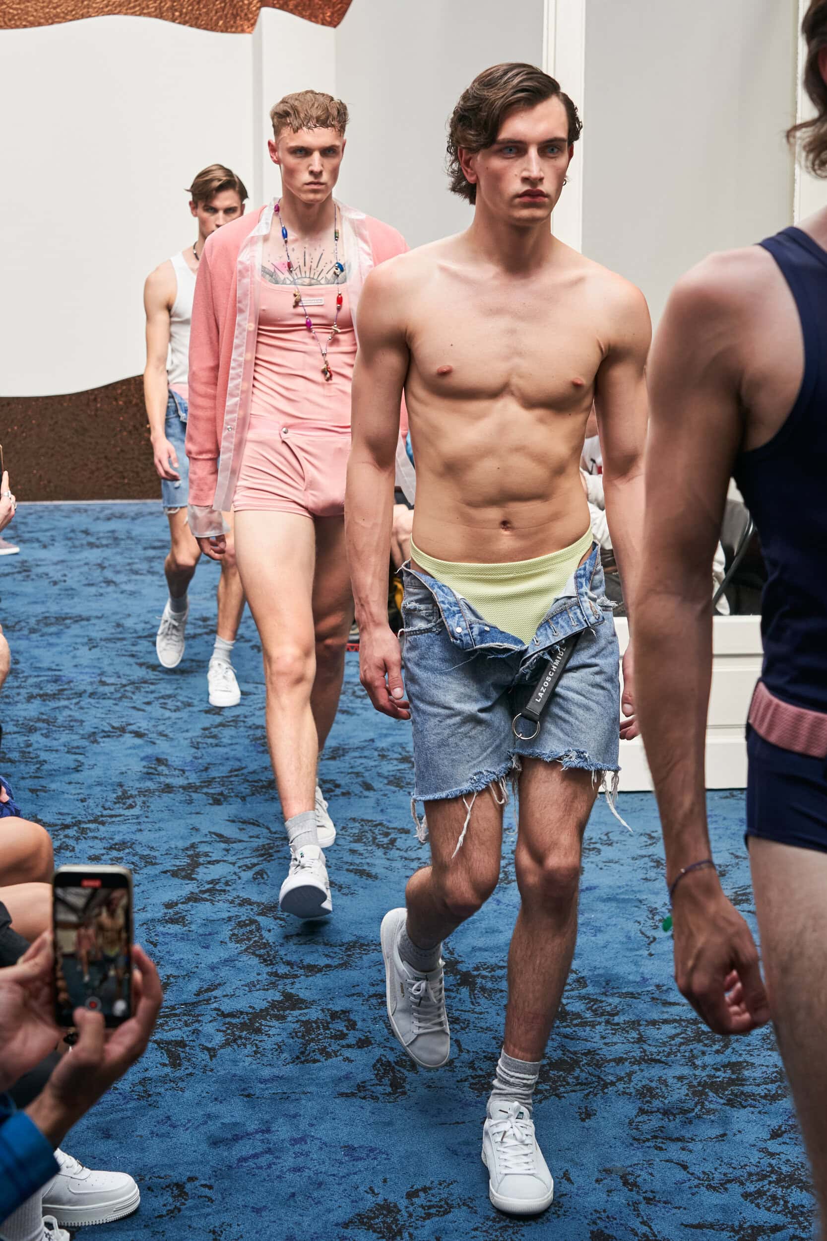 Lazoschmidl Spring 2024 Men’s Fashion Show Atmosphere