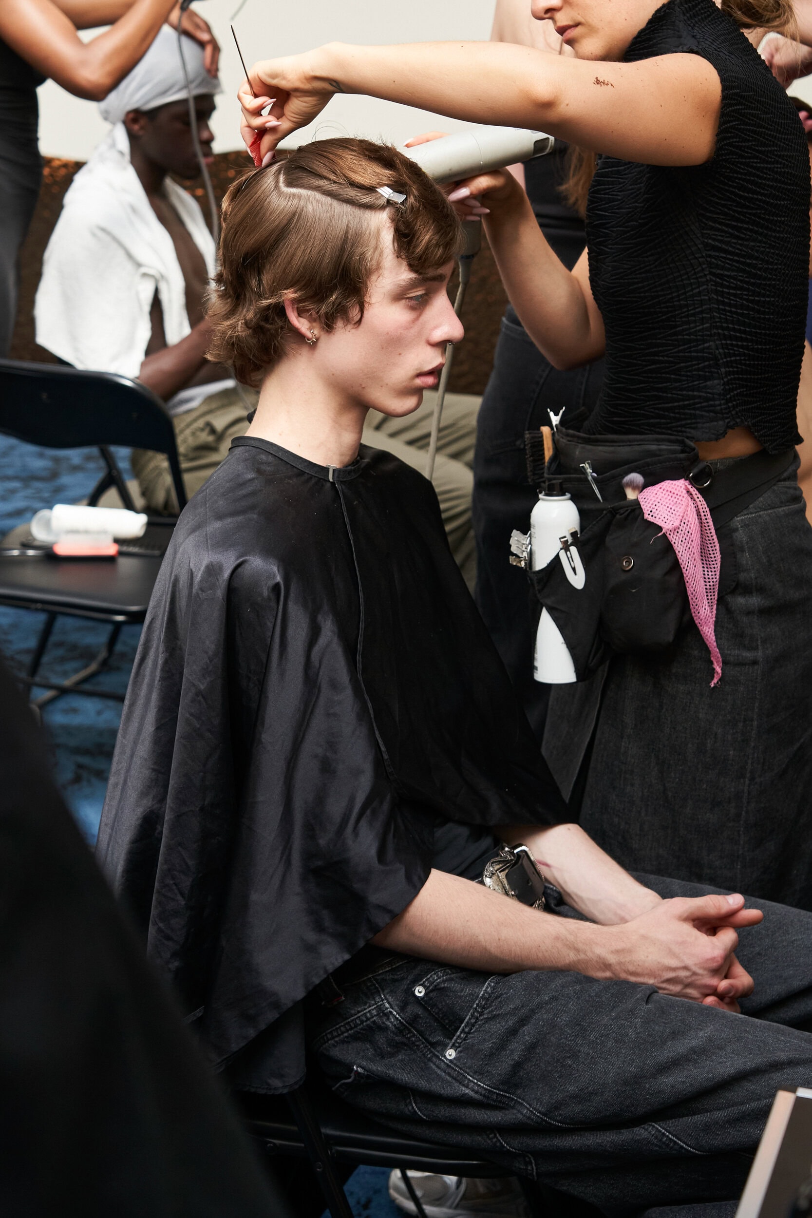 Lazoschmidl Spring 2024 Men’s Fashion Show Backstage