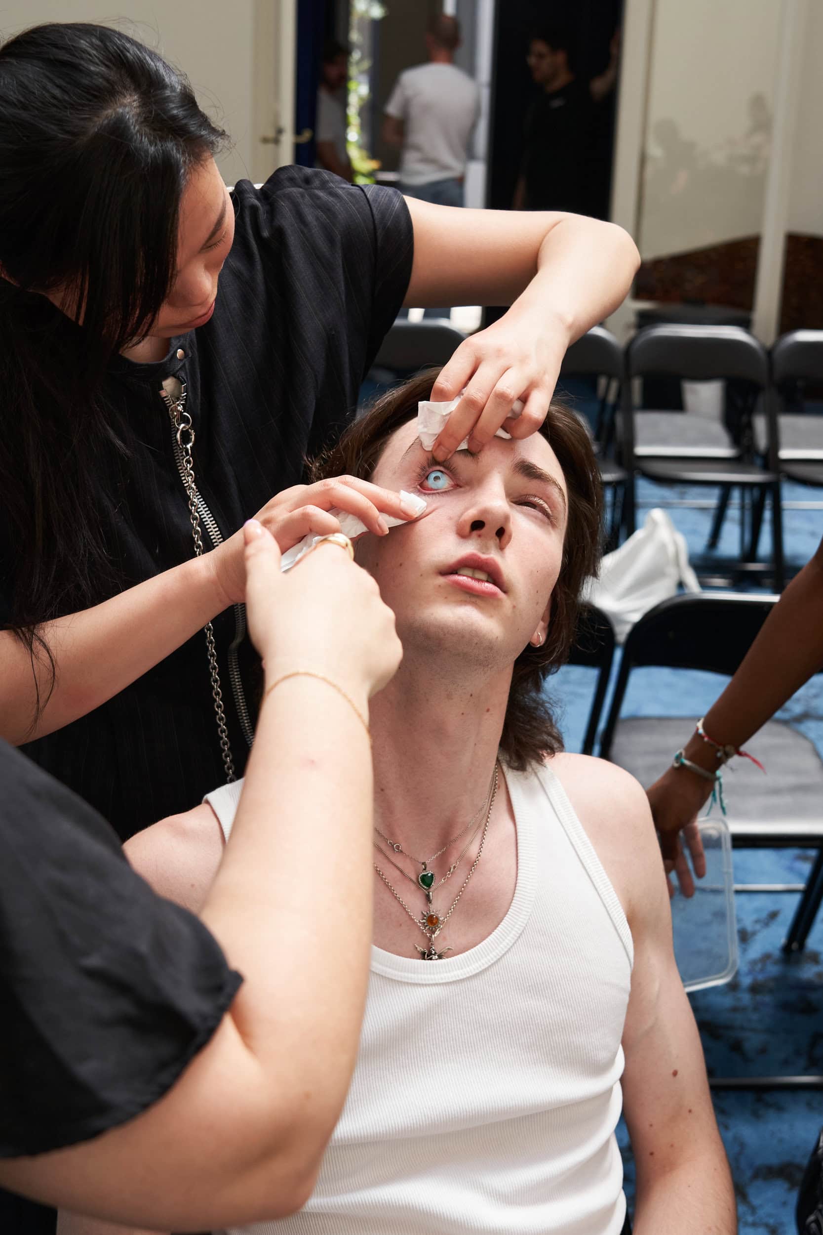 Lazoschmidl Spring 2024 Men’s Fashion Show Backstage