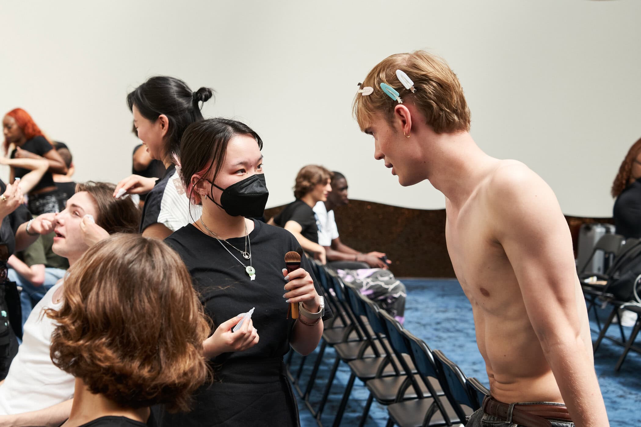 Lazoschmidl Spring 2024 Men’s Fashion Show Backstage