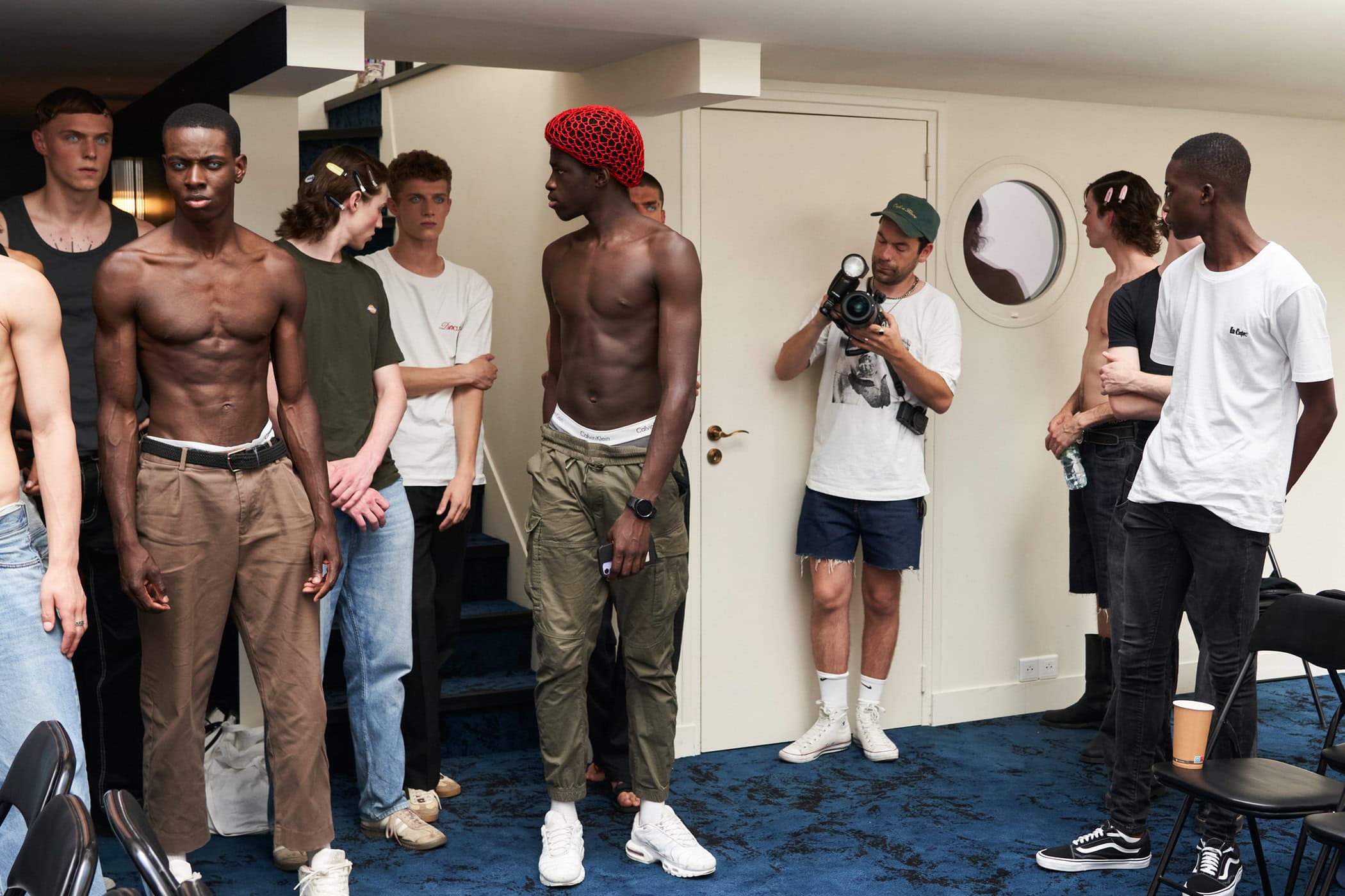 Lazoschmidl Spring 2024 Men’s Fashion Show Backstage