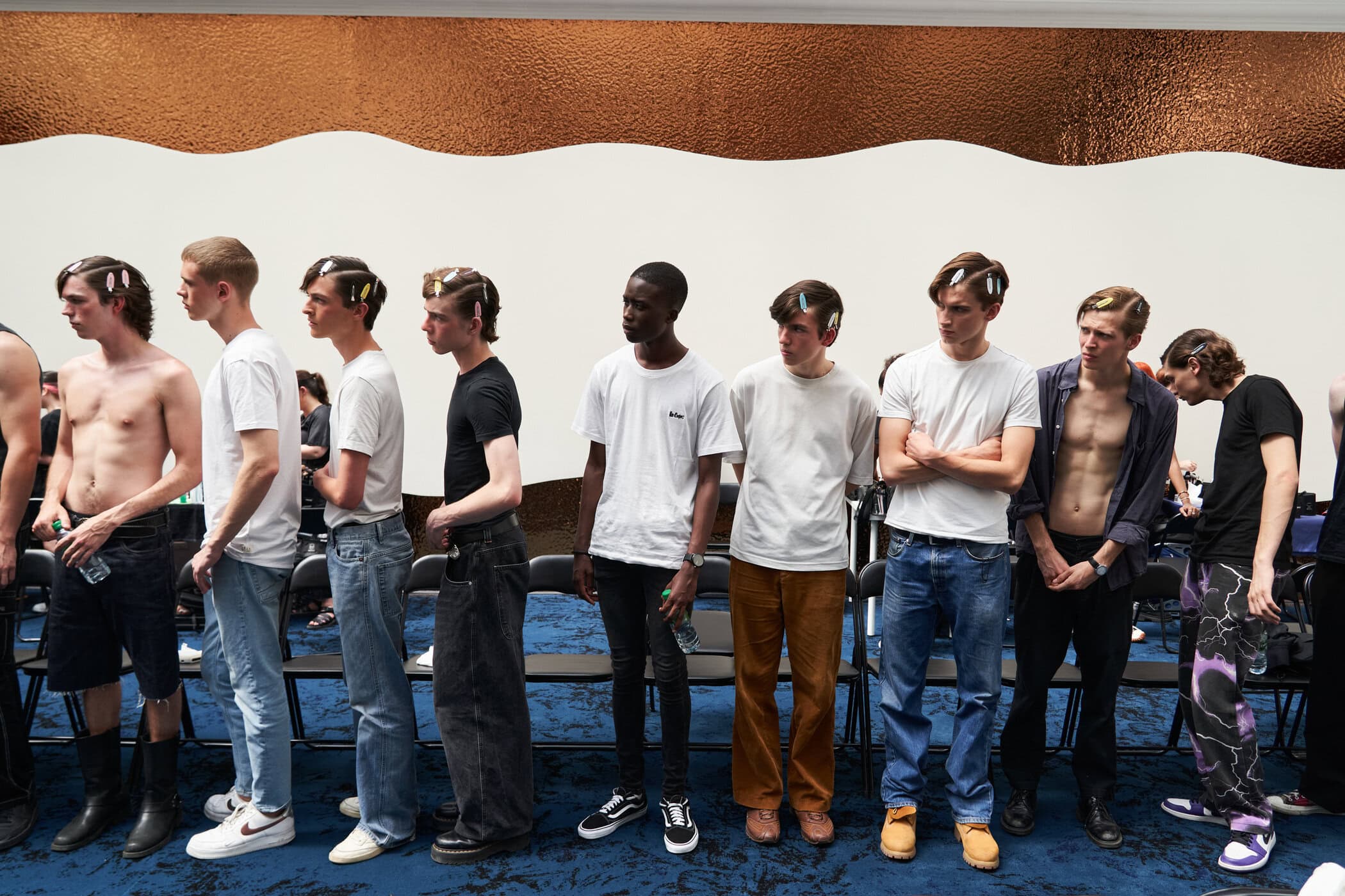Lazoschmidl Spring 2024 Men’s Fashion Show Backstage