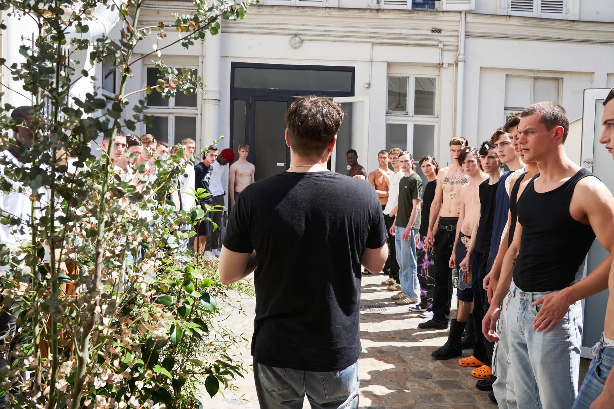 Lazoschmidl Spring 2024 Men’s Fashion Show Backstage