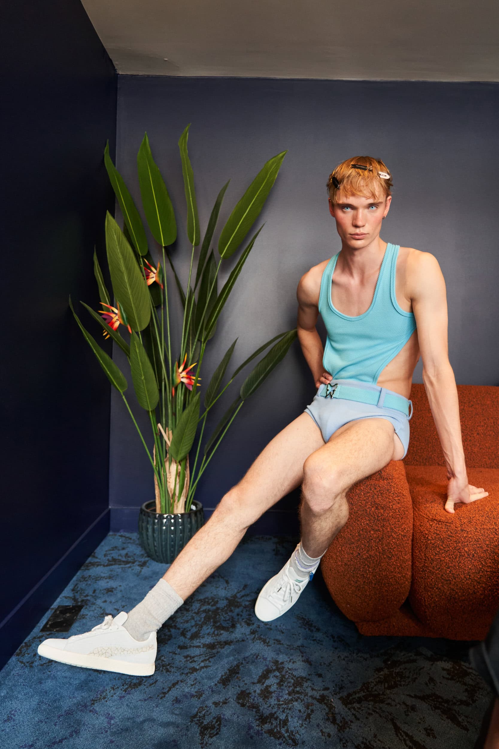 Lazoschmidl Spring 2024 Men’s Fashion Show Backstage