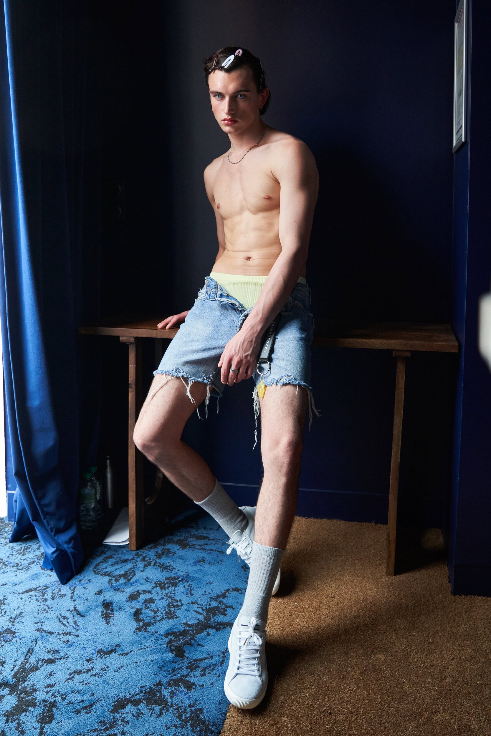 Lazoschmidl Spring 2024 Men’s Fashion Show Backstage