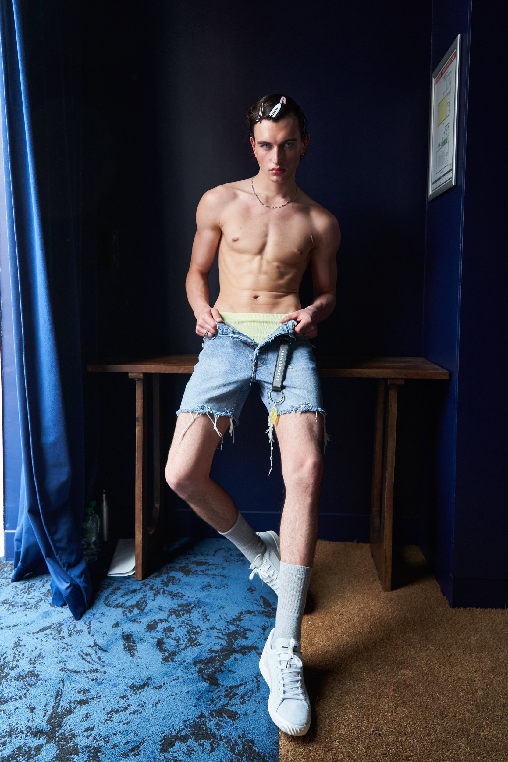 Lazoschmidl Spring 2024 Men’s Fashion Show Backstage