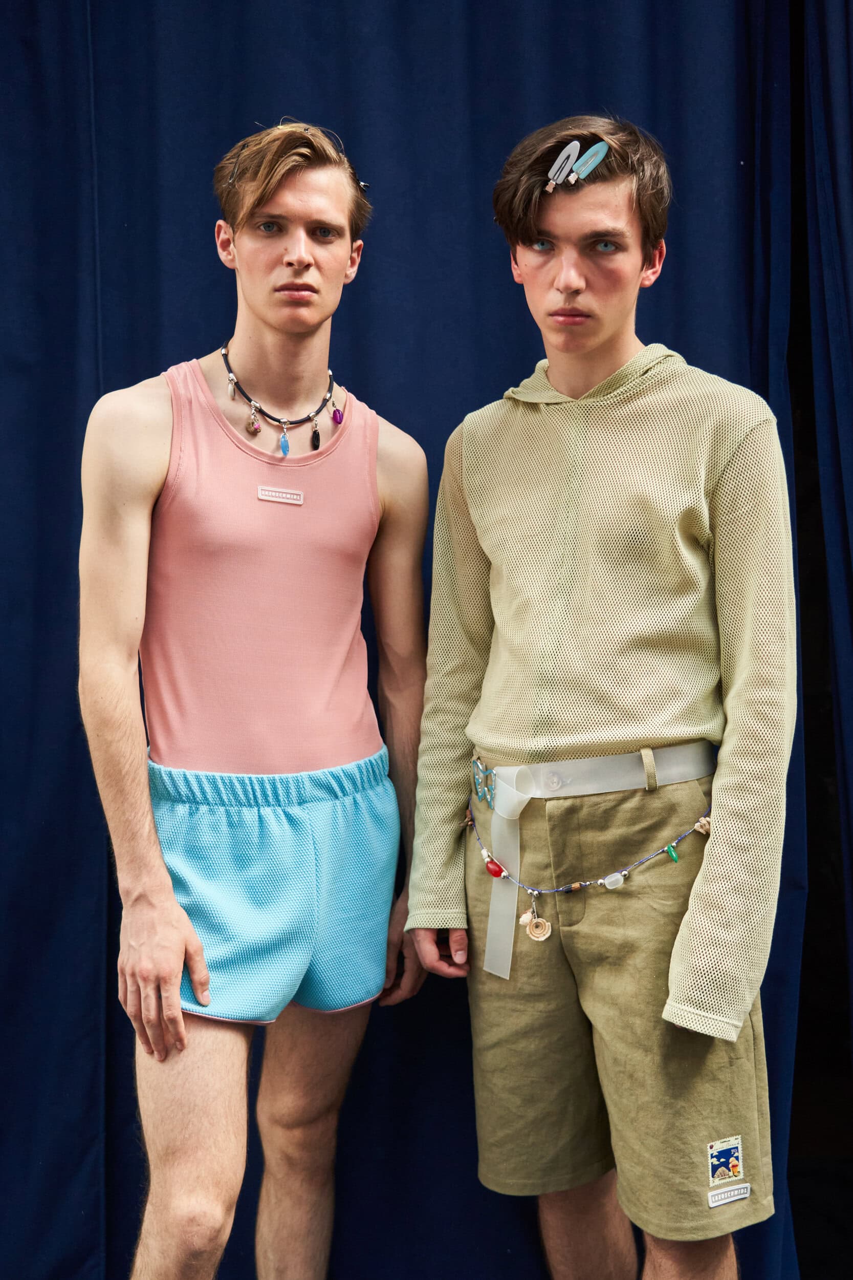 Lazoschmidl Spring 2024 Men’s Fashion Show Backstage