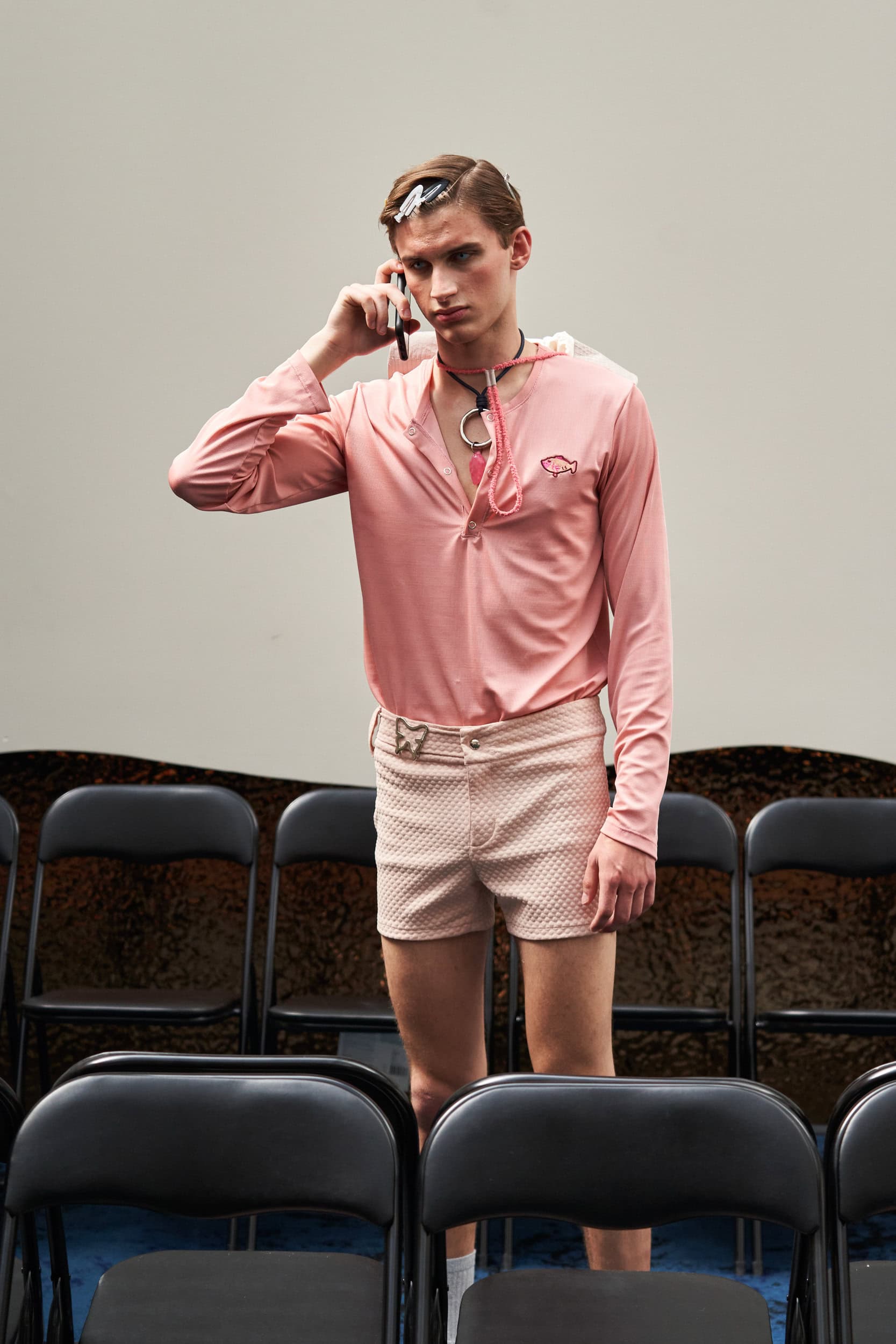 Lazoschmidl Spring 2024 Men’s Fashion Show Backstage