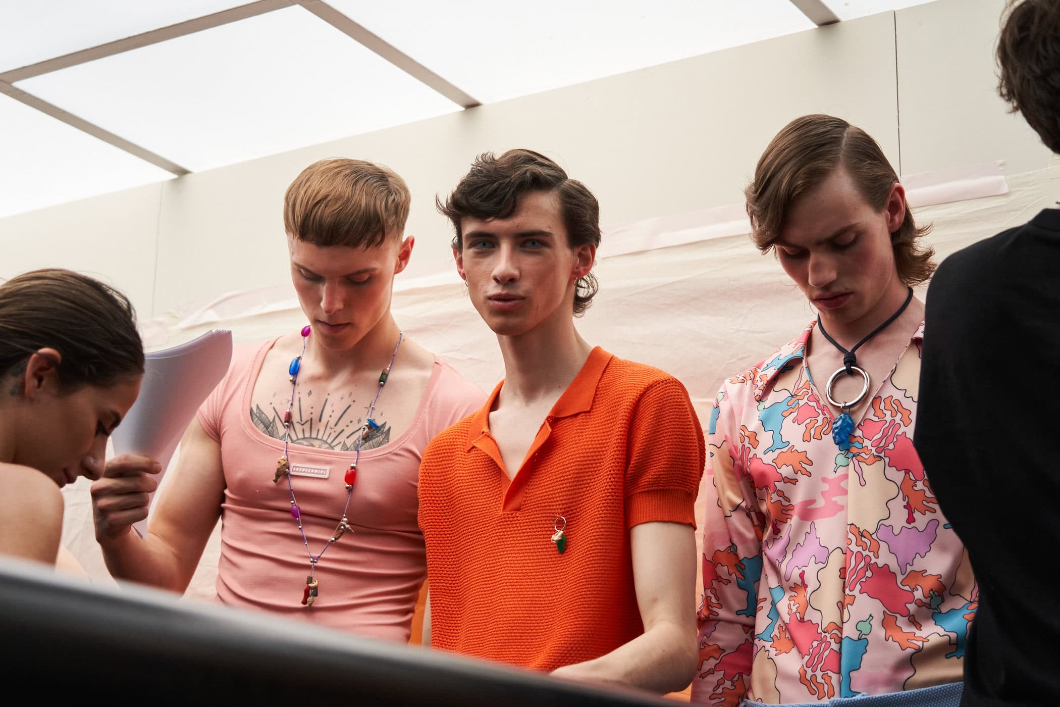 Lazoschmidl Spring 2024 Men’s Fashion Show Backstage