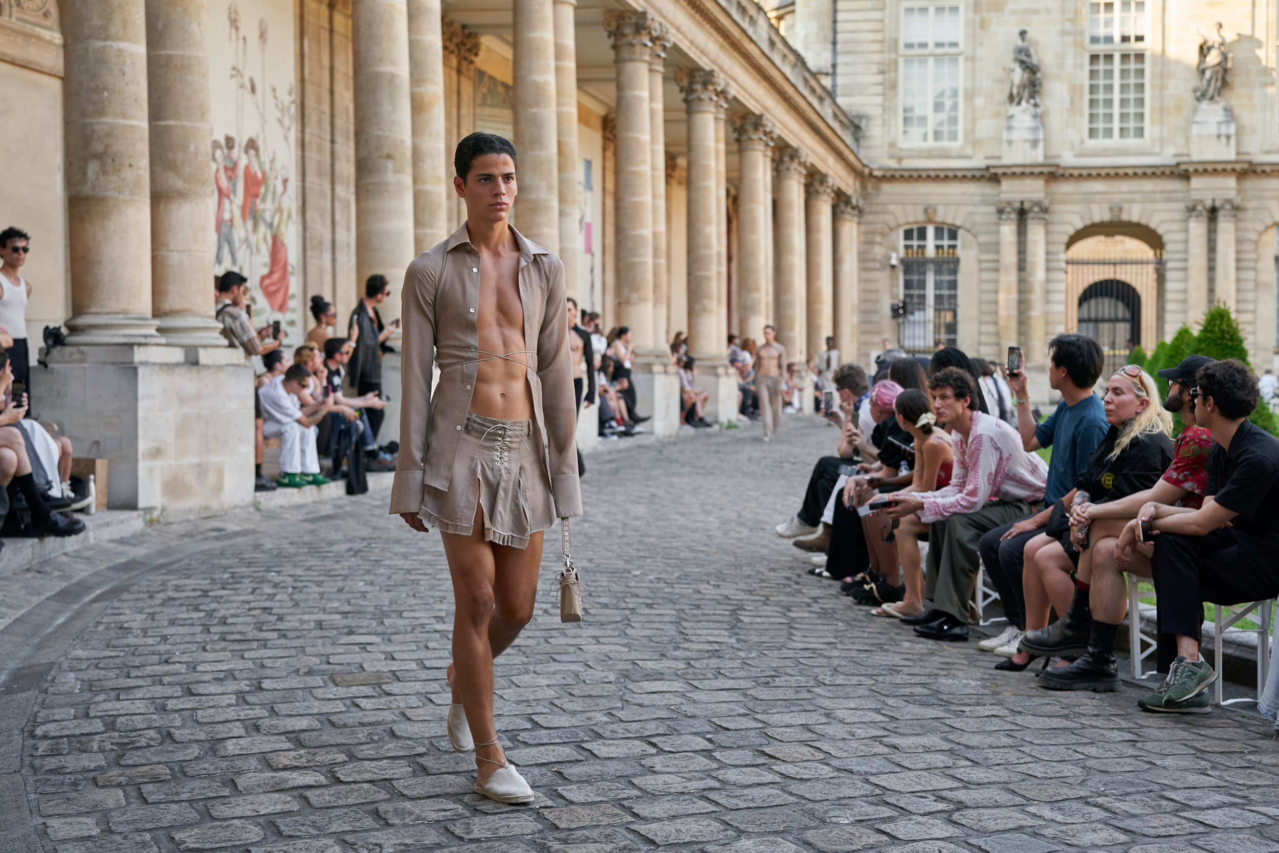 Ludovic De Saint Sernin Spring 2024 Men’s Fashion Show Atmosphere The