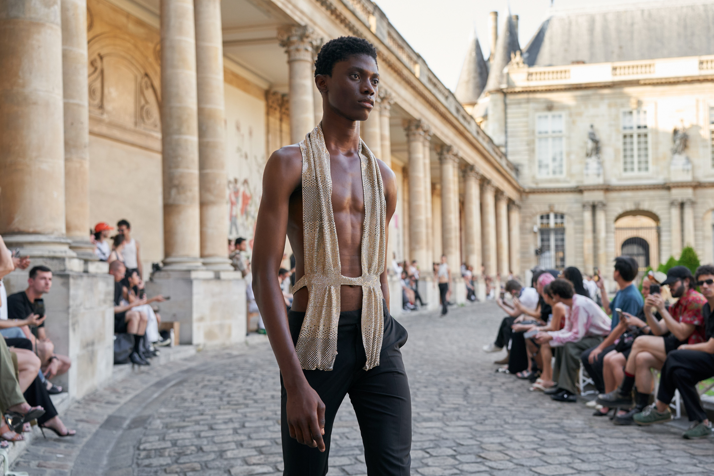 Ludovic De Saint Sernin Spring 2024 Men’s Fashion Show Atmosphere