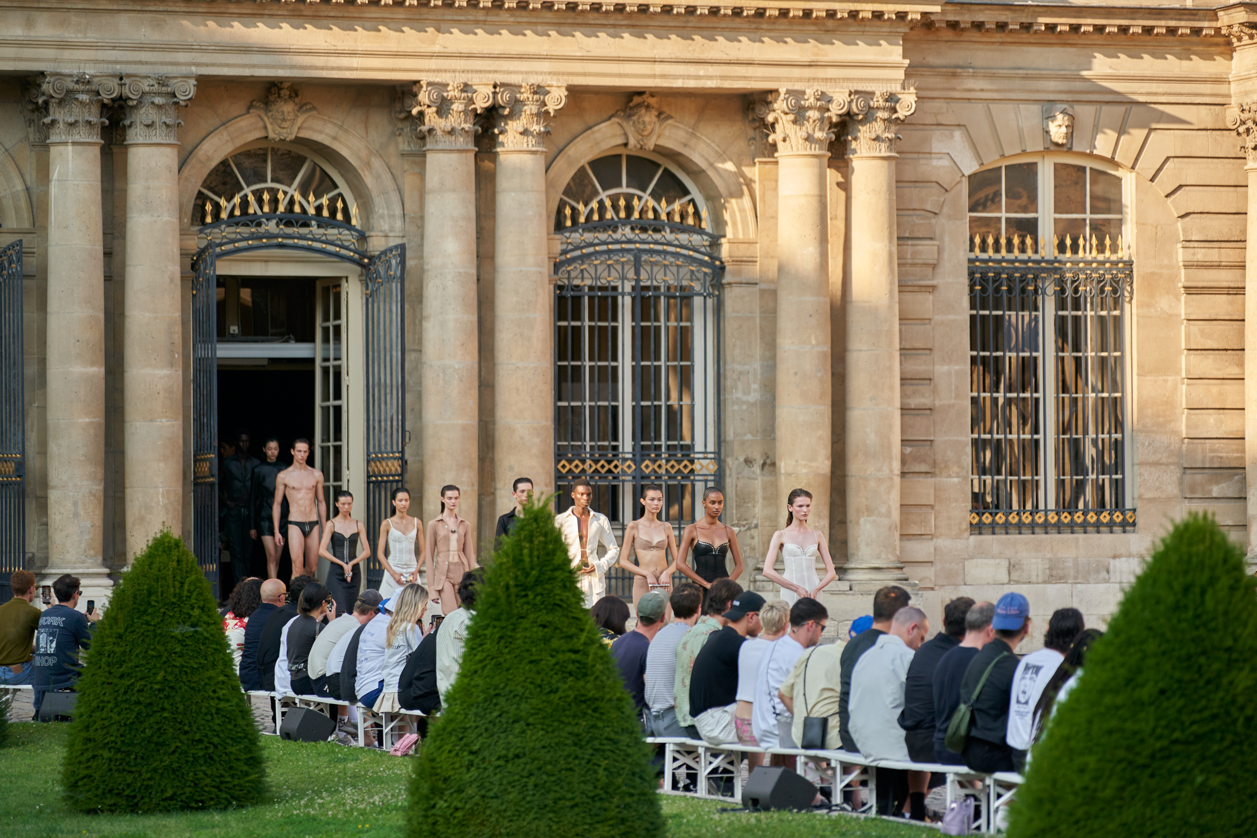 Ludovic De Saint Sernin Spring 2024 Men’s Fashion Show Atmosphere