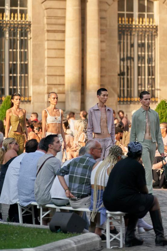 Ludovic De Saint Sernin Spring 2024 Men’s Fashion Show Atmosphere