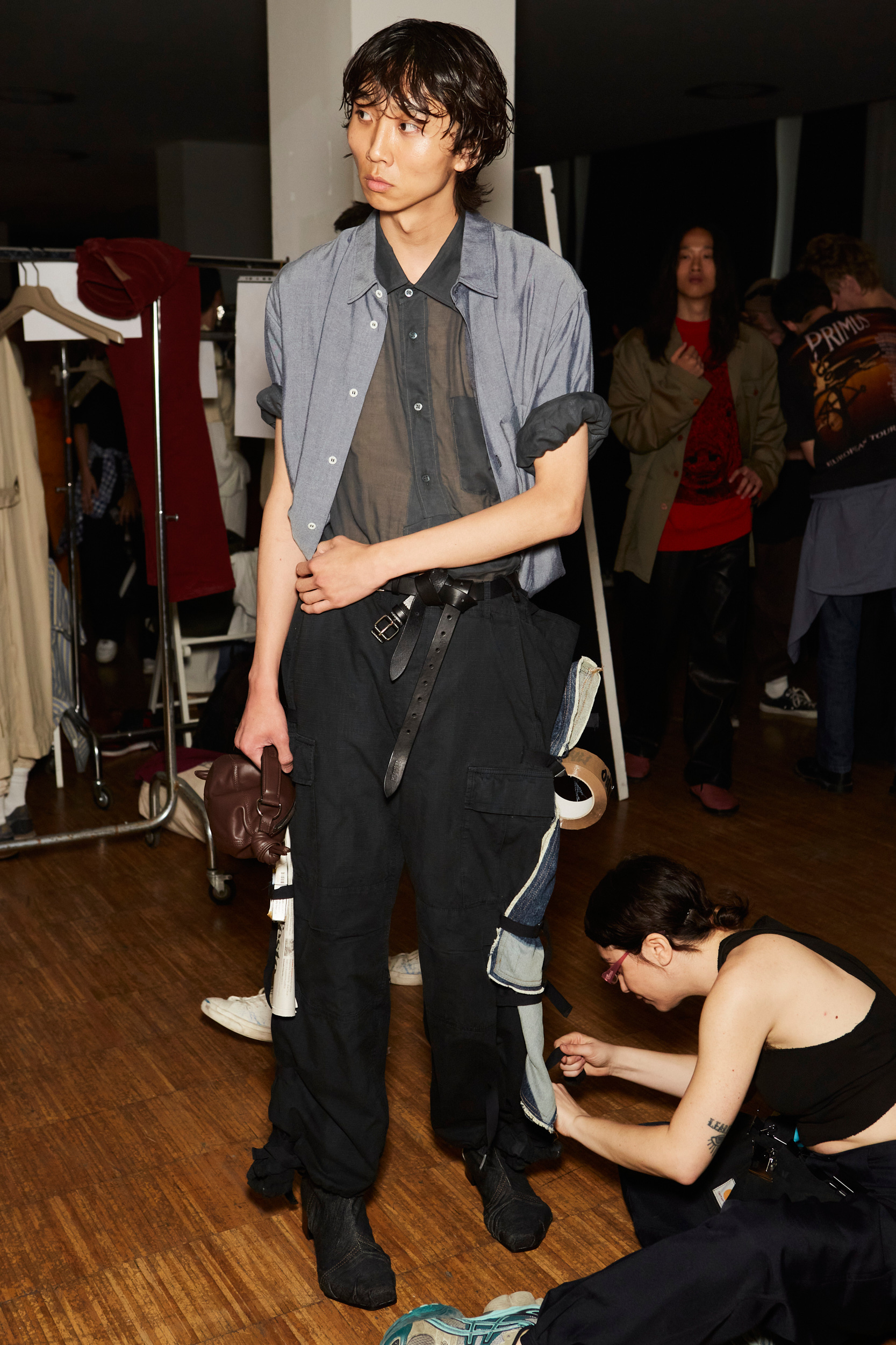 Magliano Spring 2024 Men’s Fashion Show Backstage