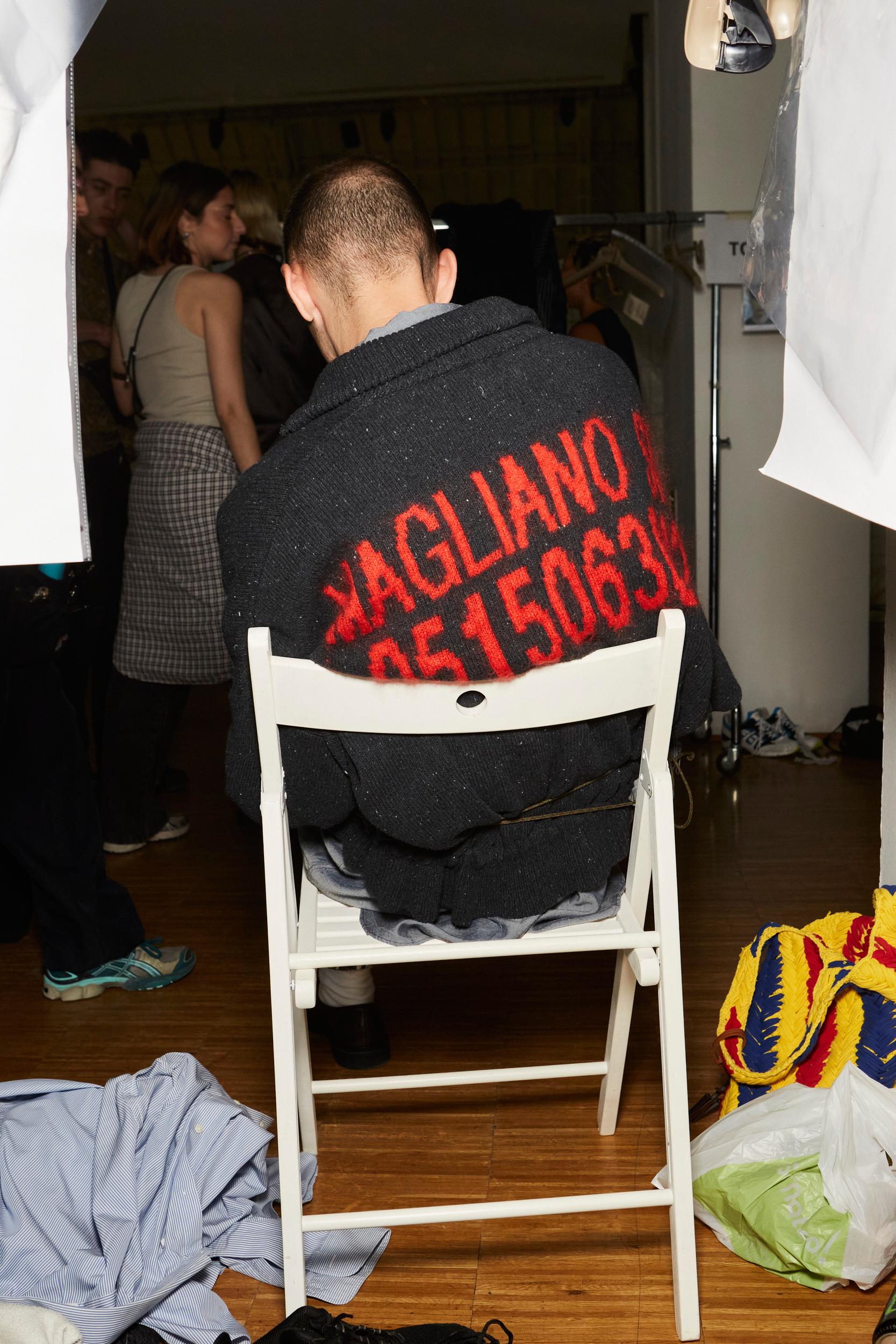 Magliano Spring 2024 Men’s Fashion Show Backstage