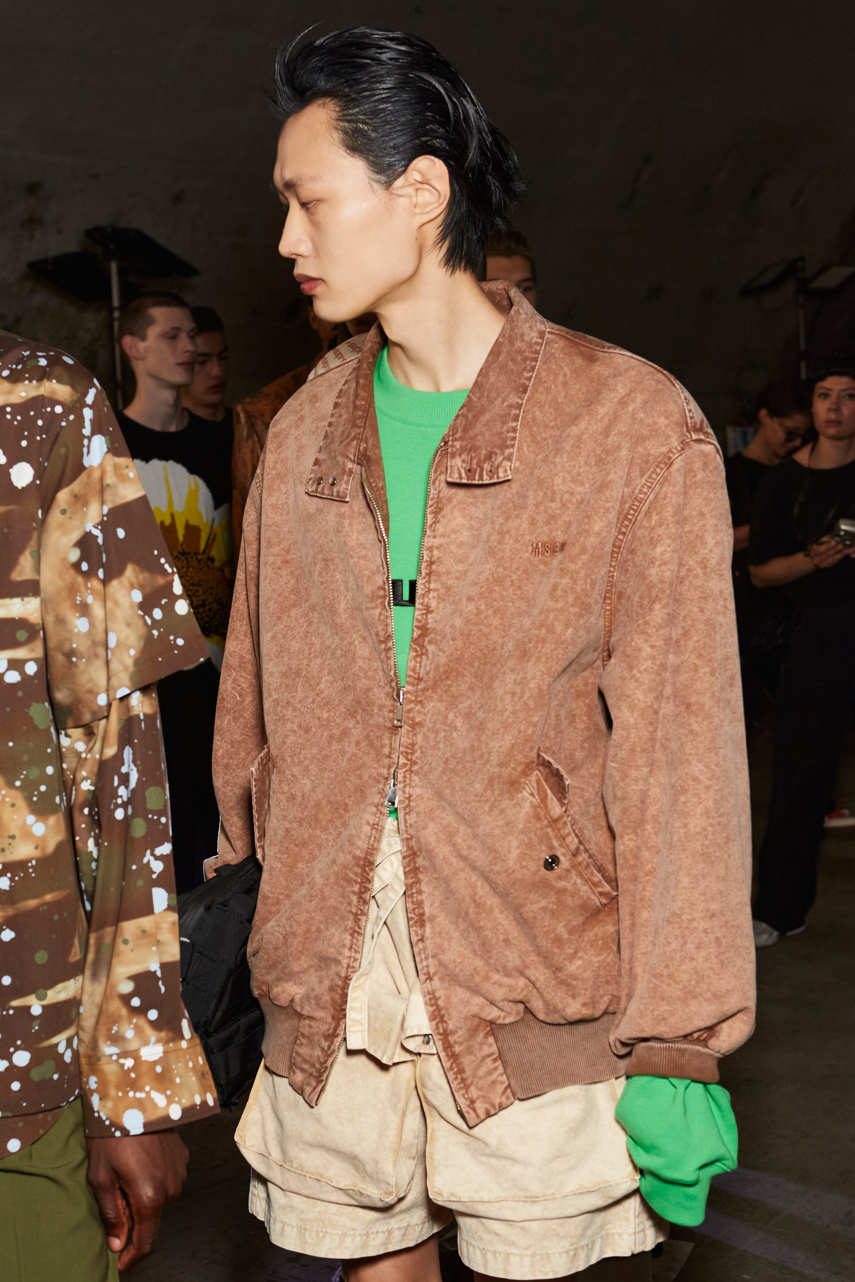 Msgm Spring 2024 Men’s Fashion Show Backstage | The Impression