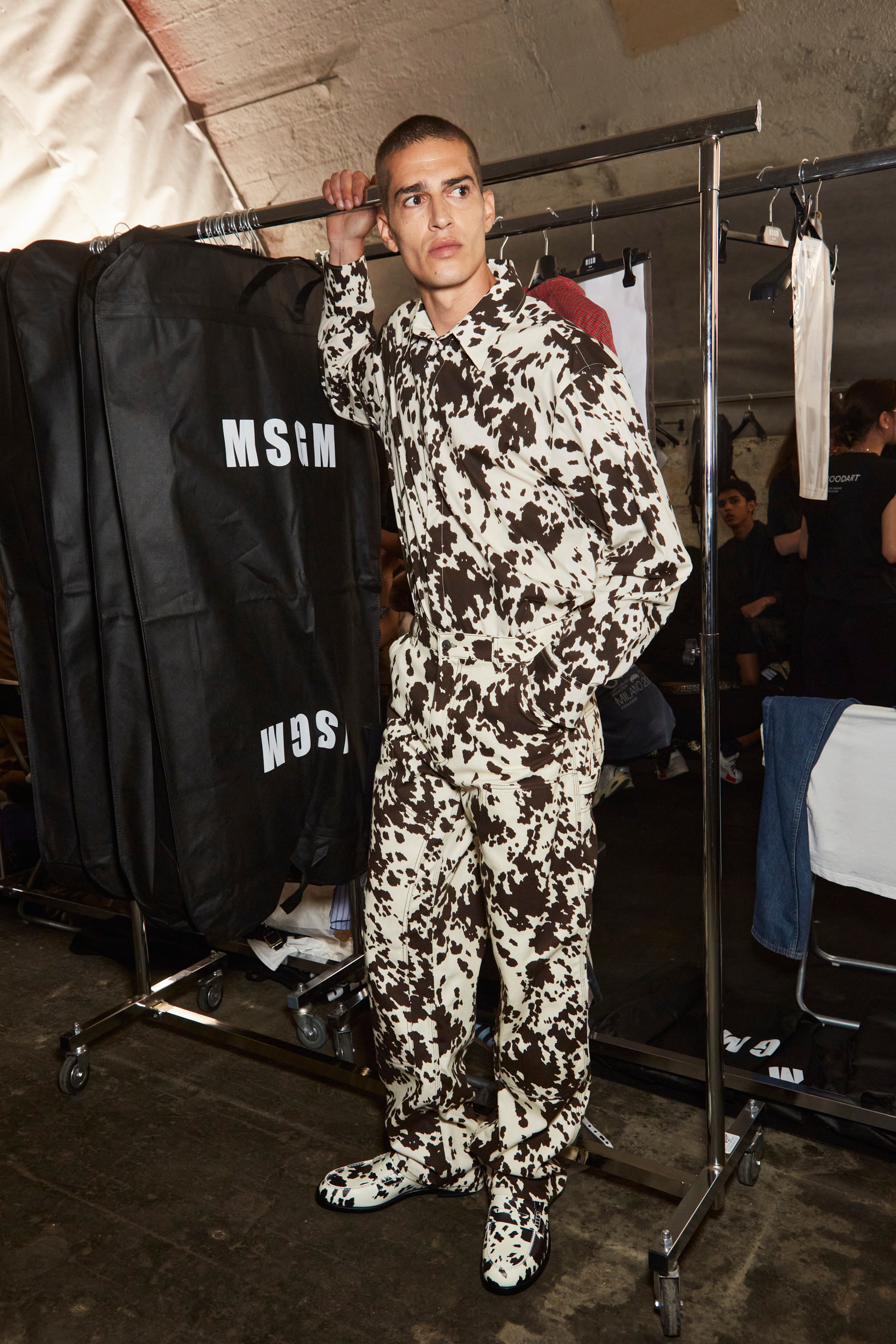 Msgm Spring 2024 Men’s Fashion Show Backstage The Impression