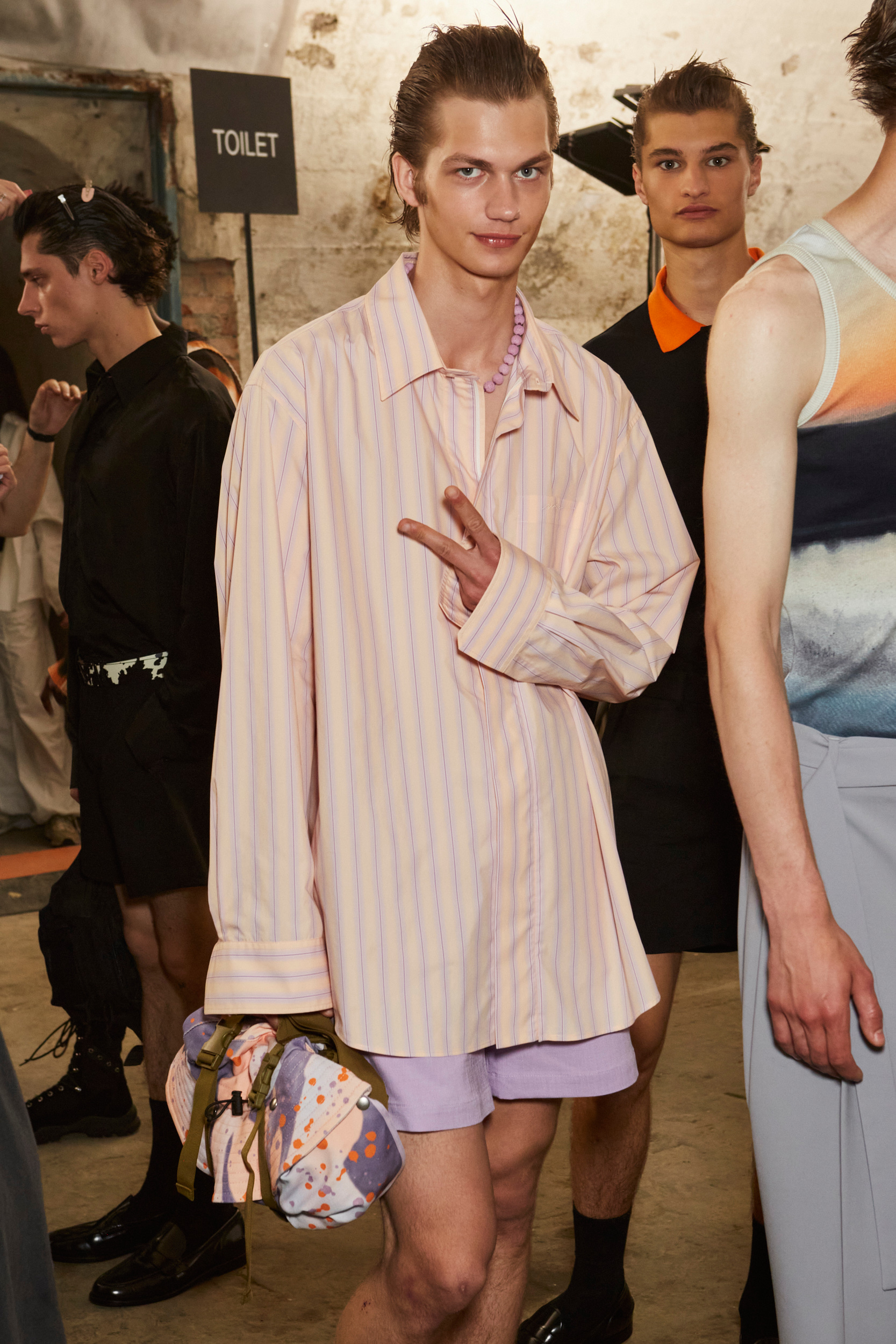 Msgm Spring 2024 Men’s Fashion Show Backstage The Impression