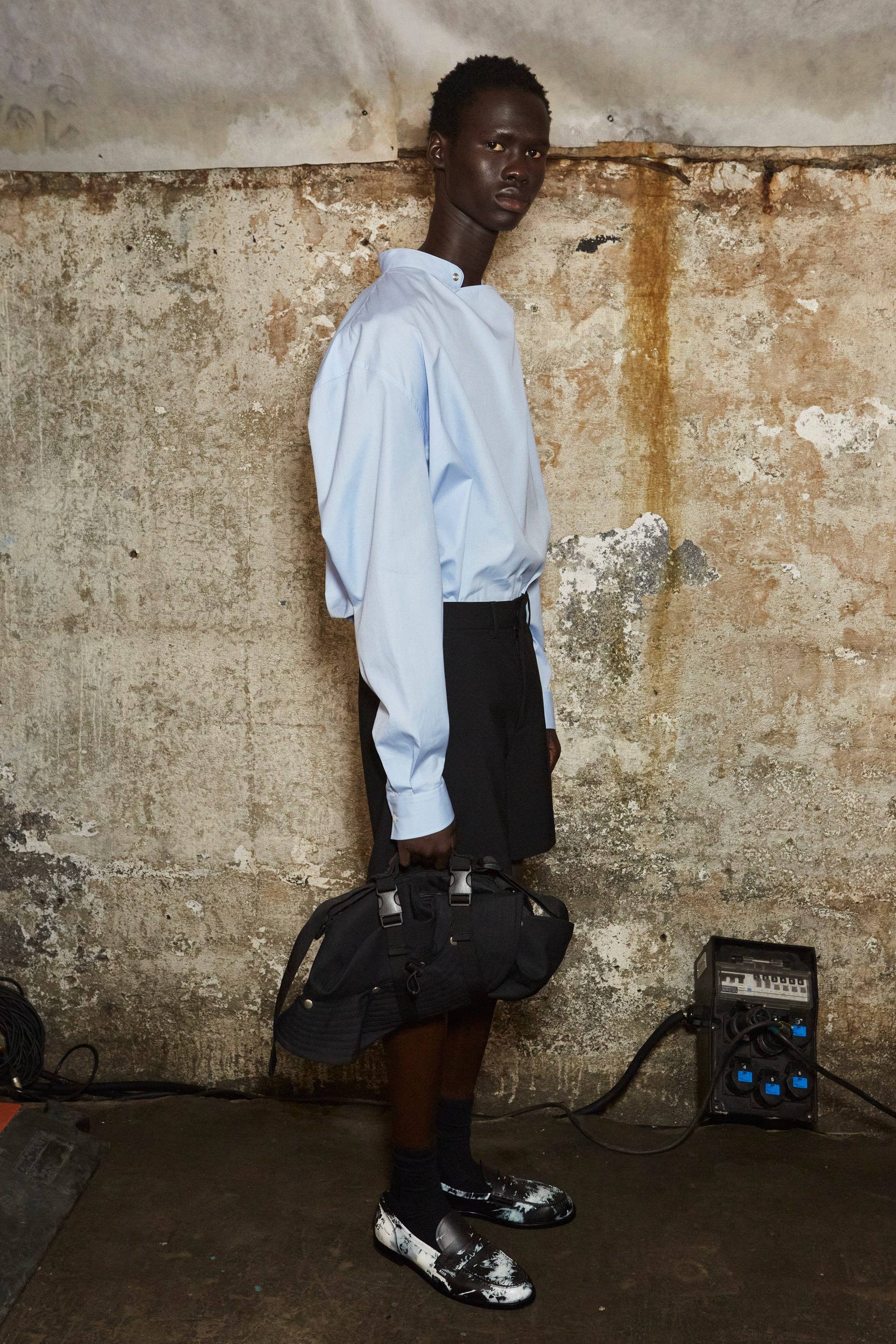 Msgm Spring 2024 Men’s Fashion Show Backstage | The Impression