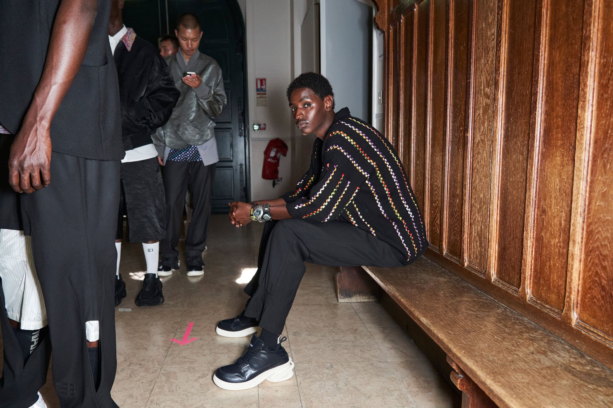 Namesake Spring 2024 Men’s Fashion Show Backstage