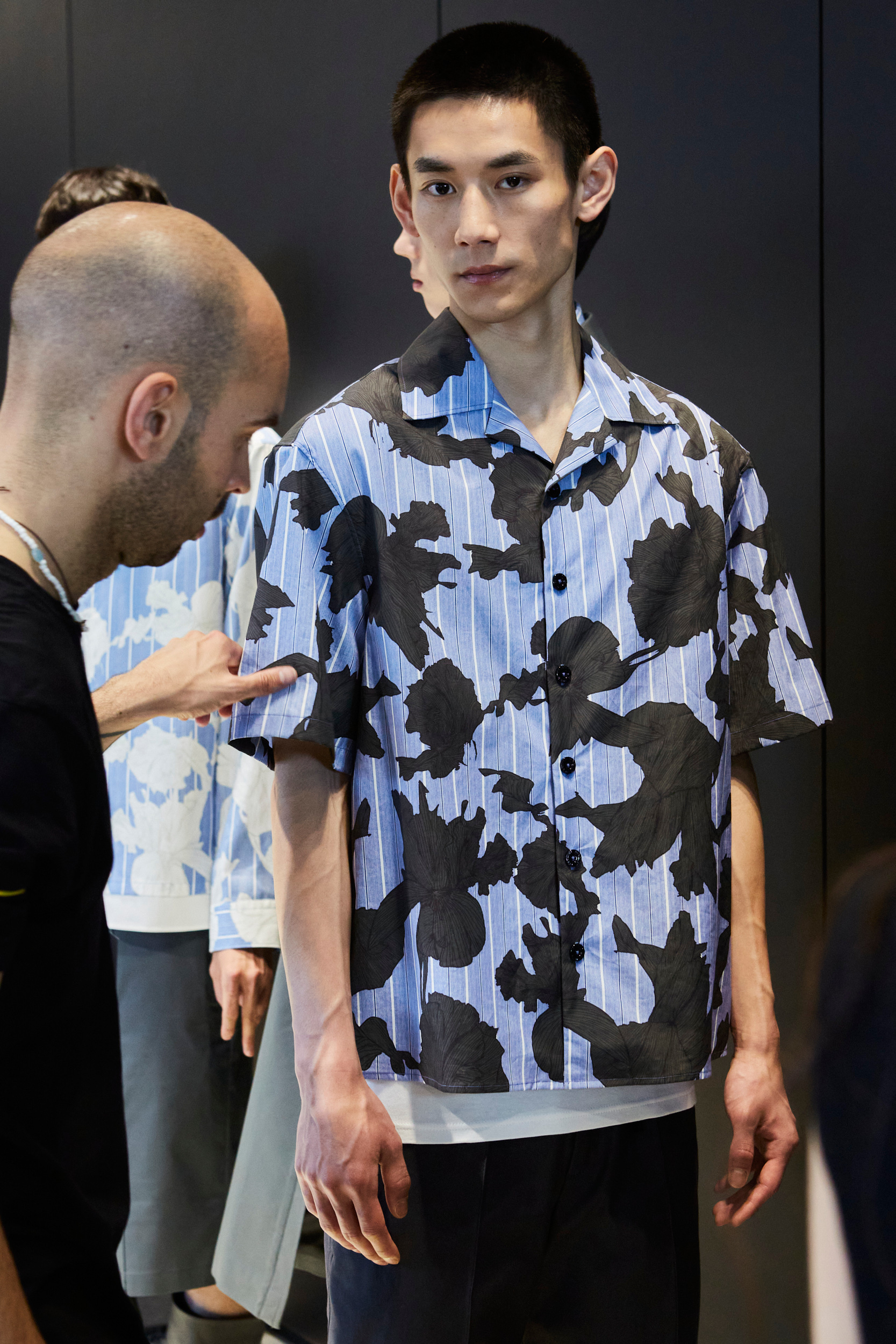 Neil Barrett Spring 2024 Men’s Fashion Show Backstage