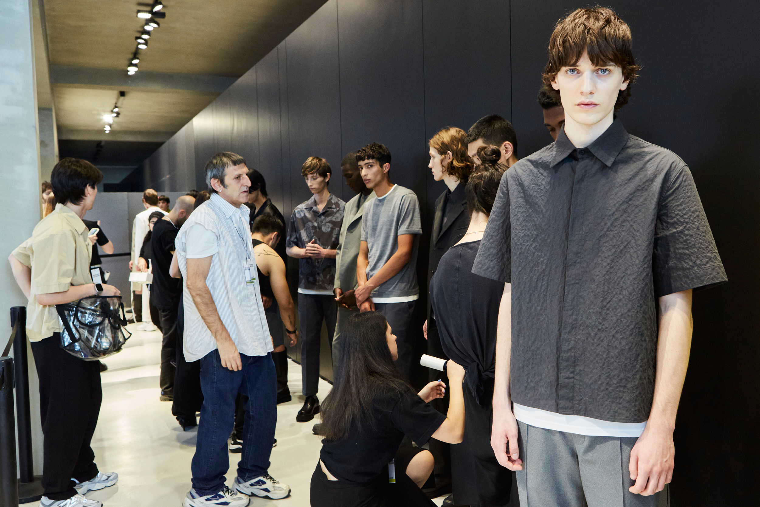 Neil Barrett Spring 2024 Men’s Fashion Show Backstage