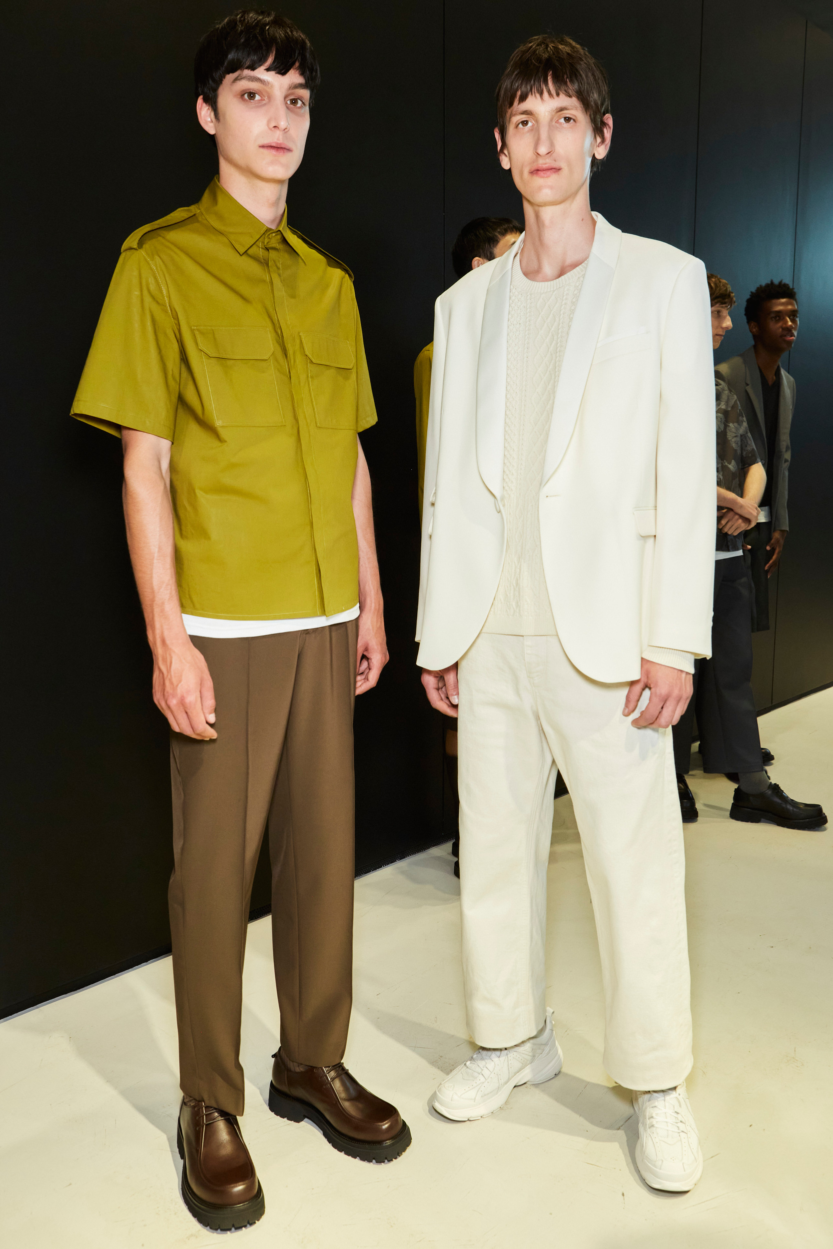 Neil Barrett Spring 2024 Men’s Fashion Show Backstage