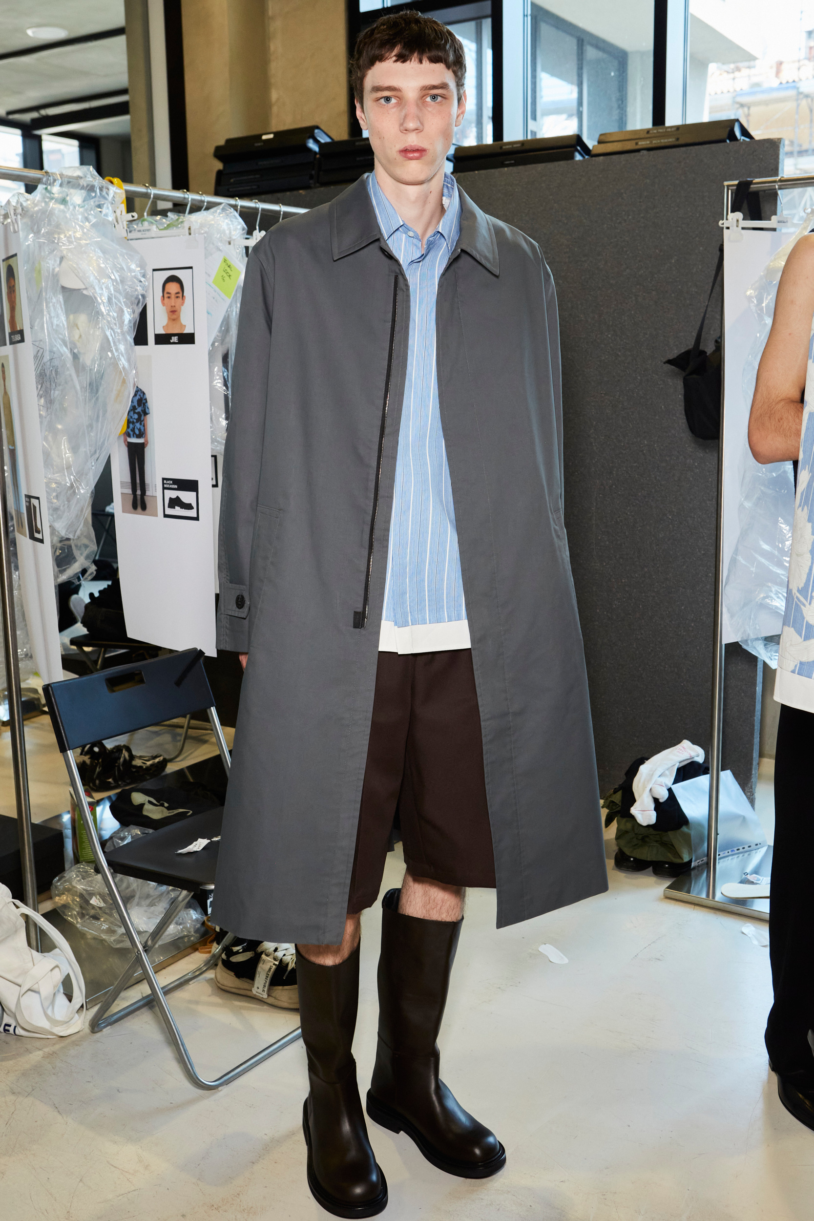 Neil Barrett Spring 2024 Men S Fashion Show Backstage The Impression   Neil Barrett M Bks S24 038 