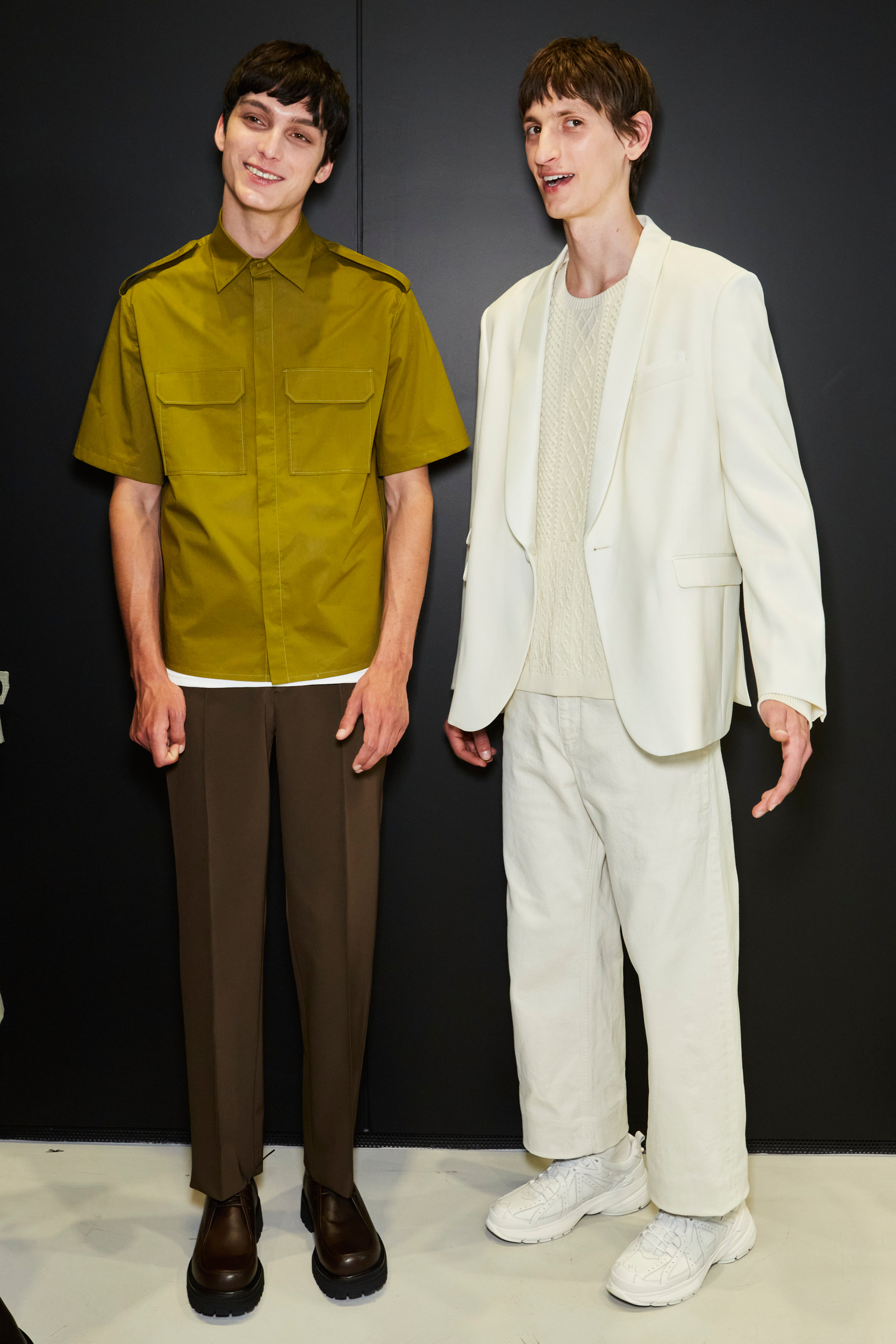 Neil Barrett Spring 2024 Men’s Fashion Show Backstage