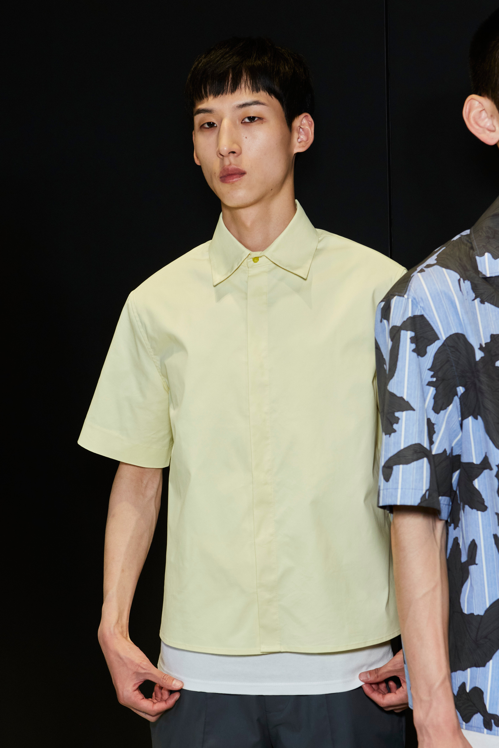 Neil Barrett Spring 2024 Men’s Fashion Show Backstage