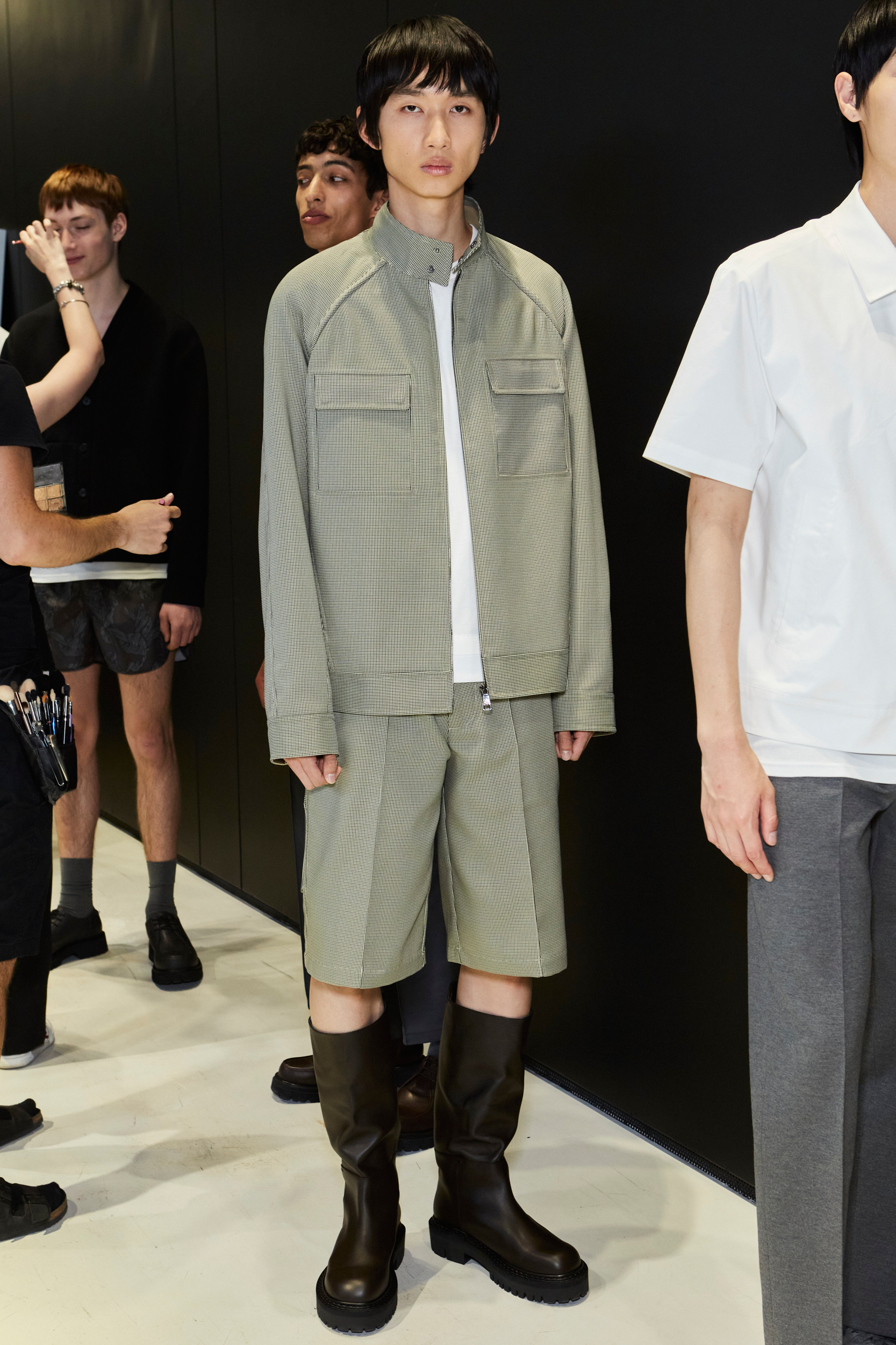 Neil Barrett Spring 2024 Men’s Fashion Show Backstage