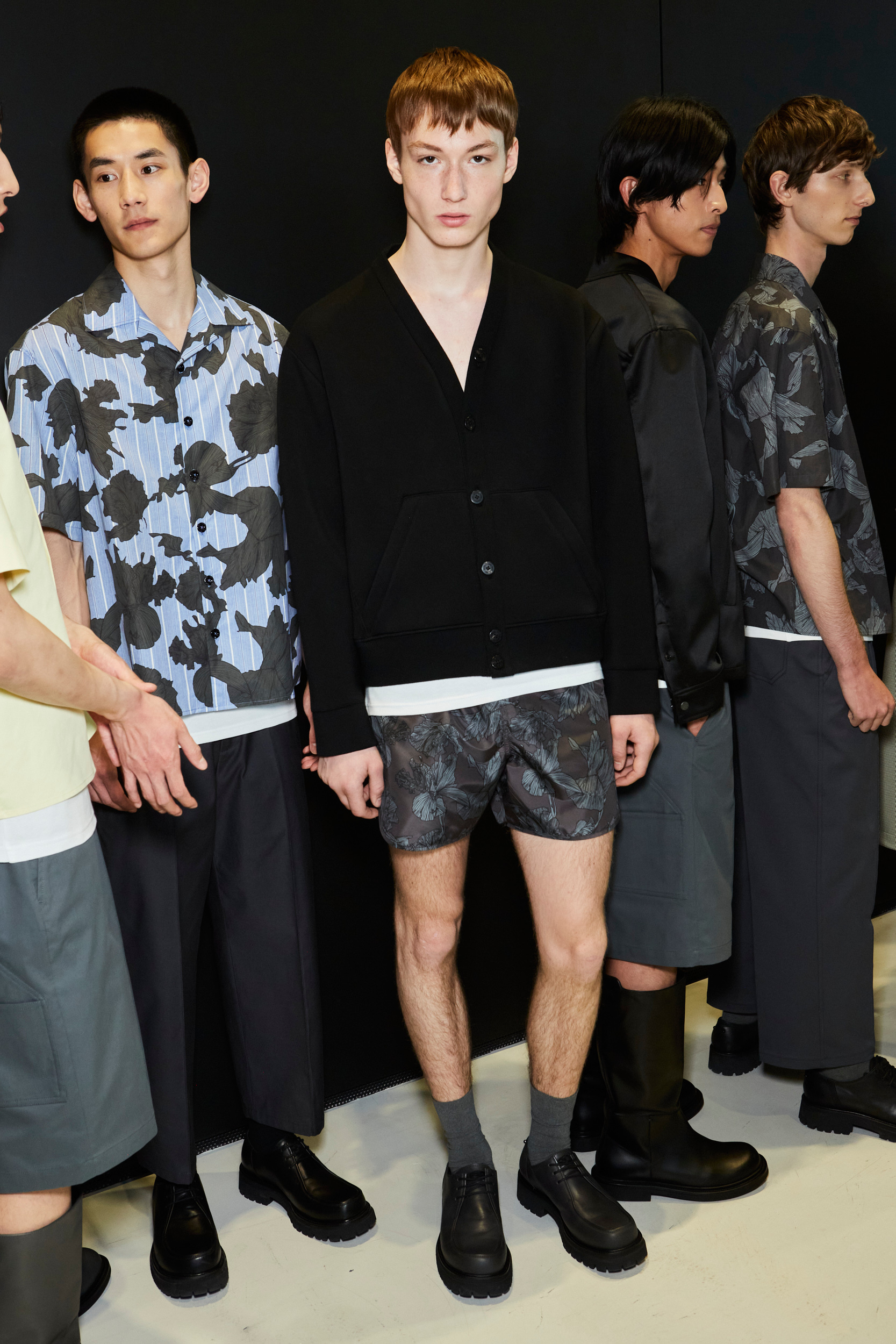 Neil Barrett Spring 2024 Men’s Fashion Show Backstage