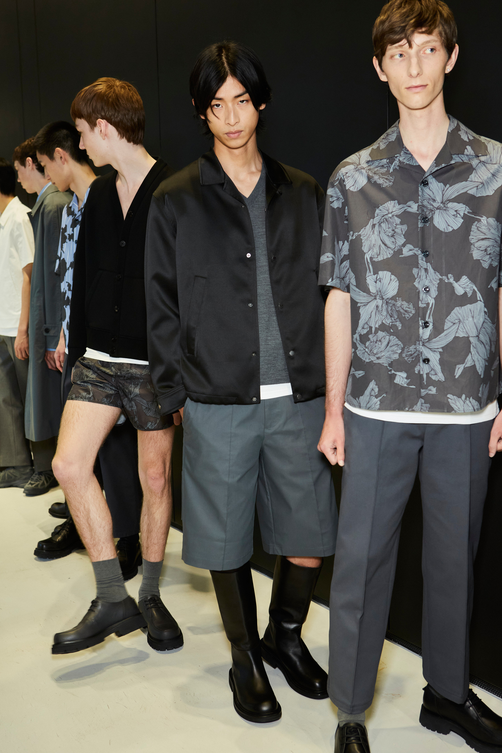 Neil Barrett Spring 2024 Men’s Fashion Show Backstage