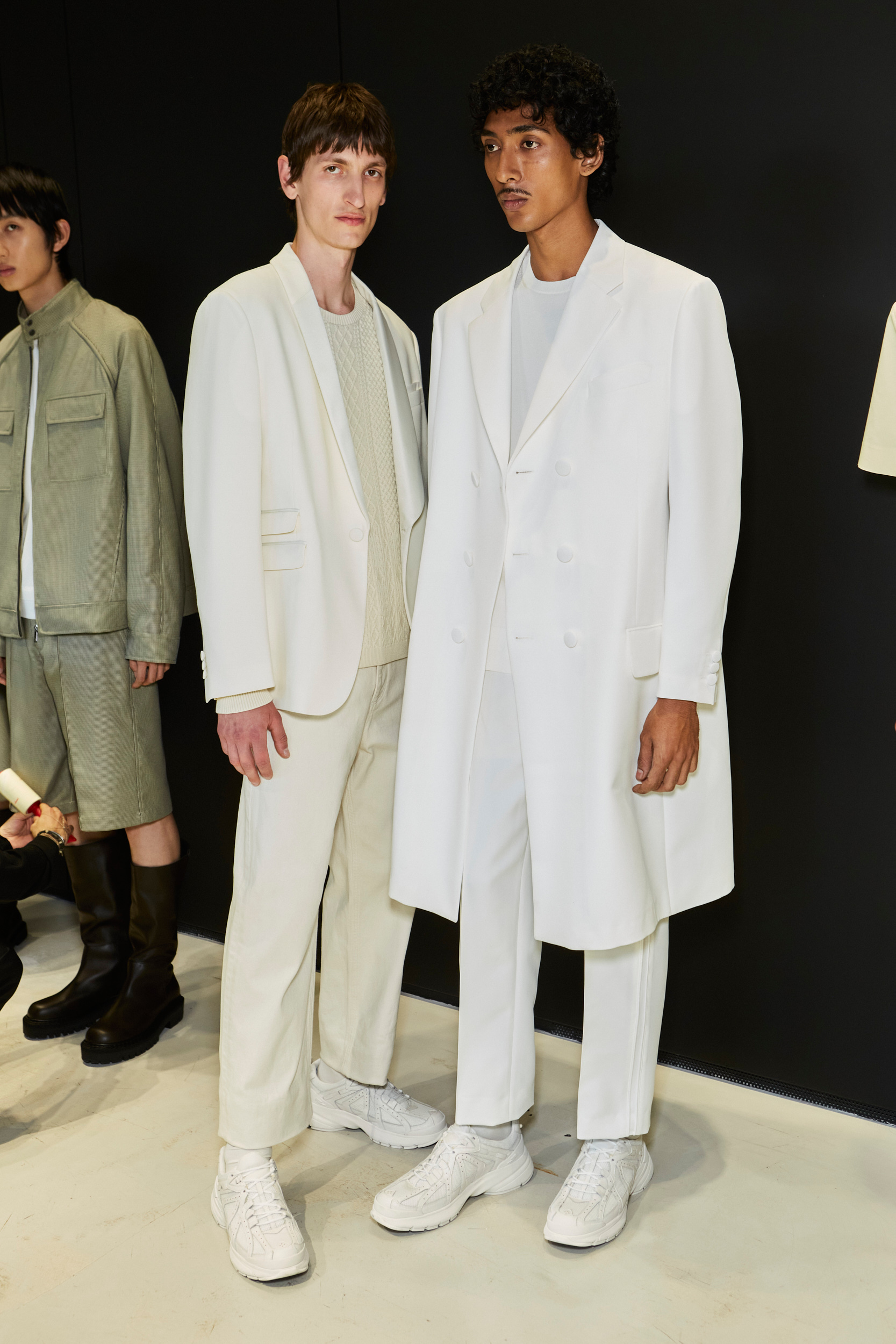 Neil Barrett Spring 2024 Men’s Fashion Show Backstage