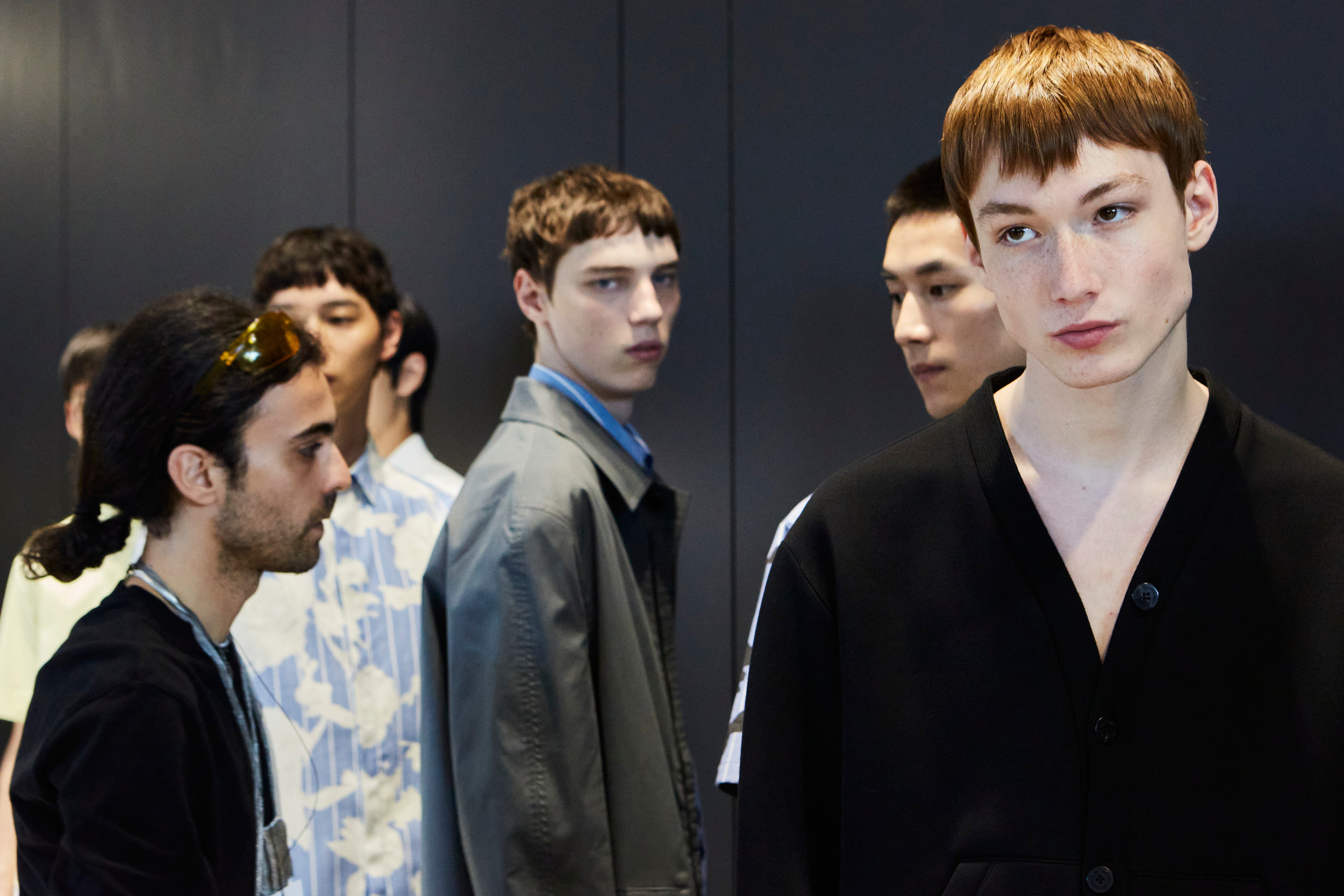 Neil Barrett Spring 2024 Men’s Fashion Show Backstage