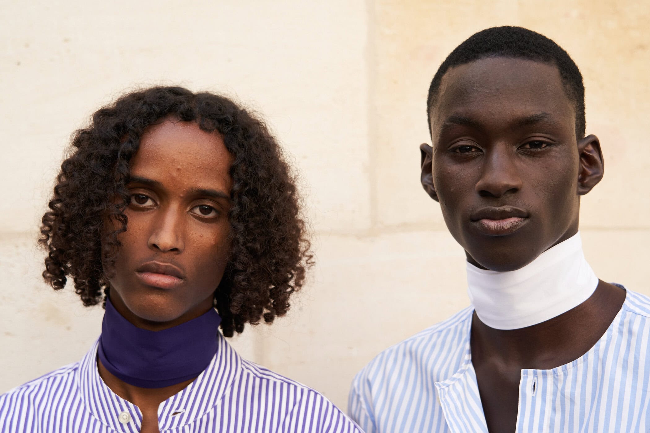 Officine Generale Spring 2024 Men’s Fashion Show Backstage