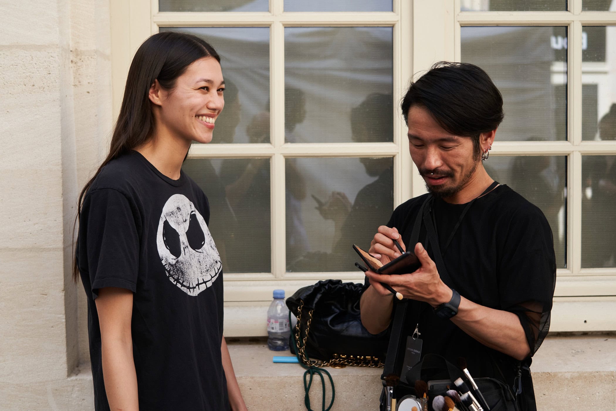 Officine Generale Spring 2024 Men’s Fashion Show Backstage